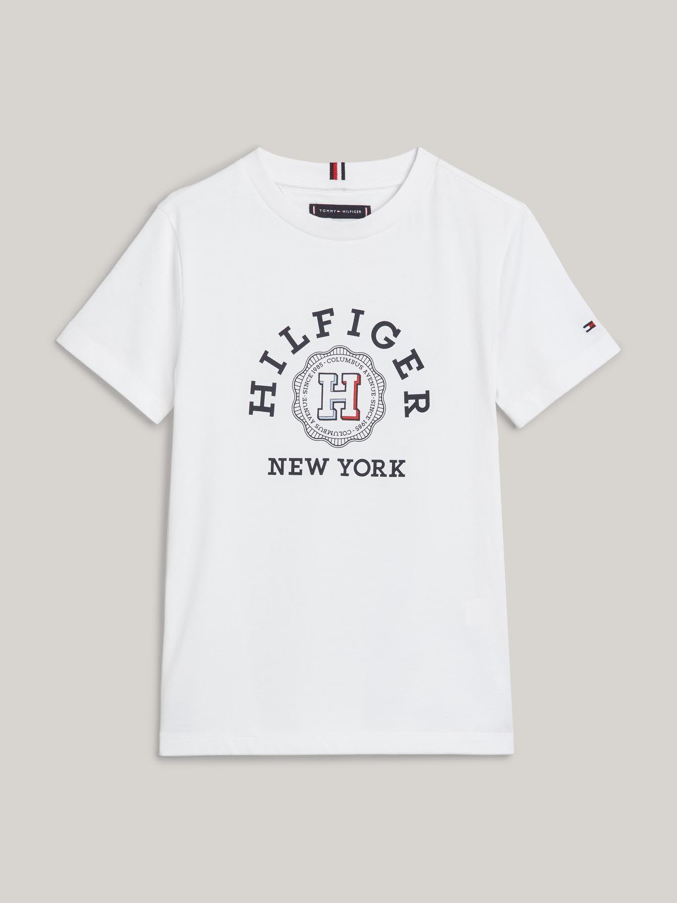 Polera Con Monotipo Archive Blanco Tommy Hilfiger-4