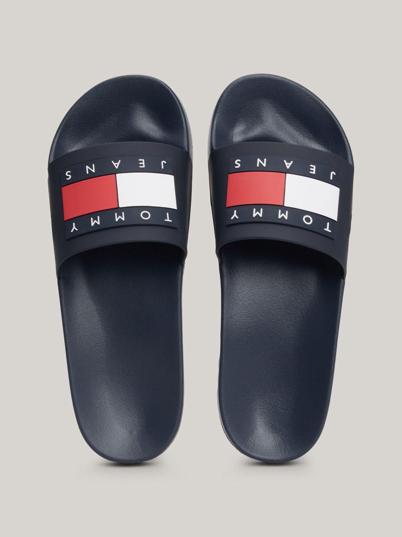 Sandalia Logo Flag Azul Tommy Hilfiger-2