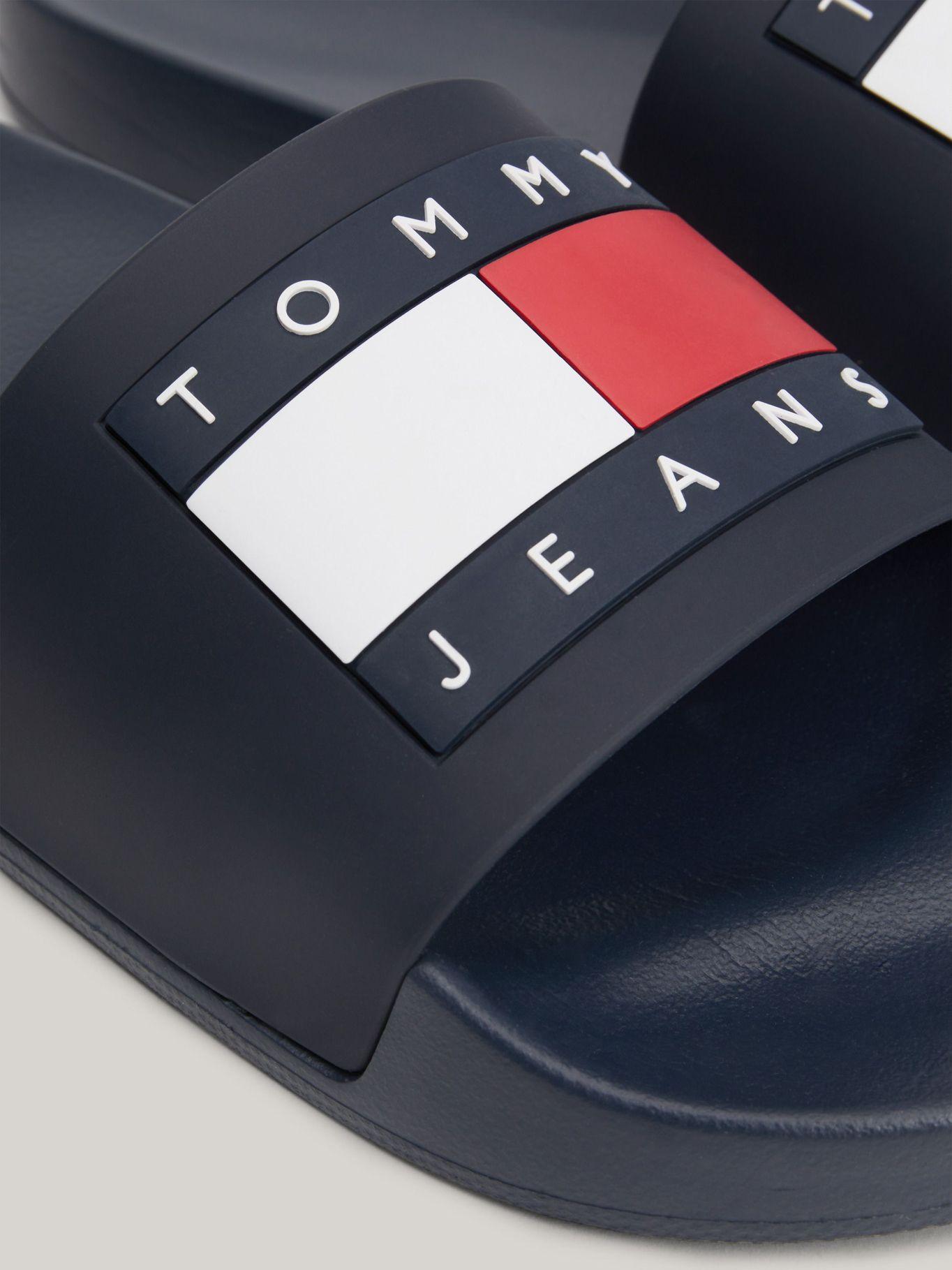 Sandalia Logo Flag Azul Tommy Hilfiger-6