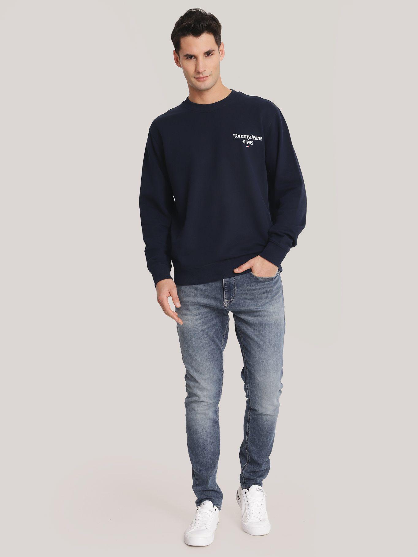 Polerón Regular Entr Graphic Azul Tommy Jeans-1