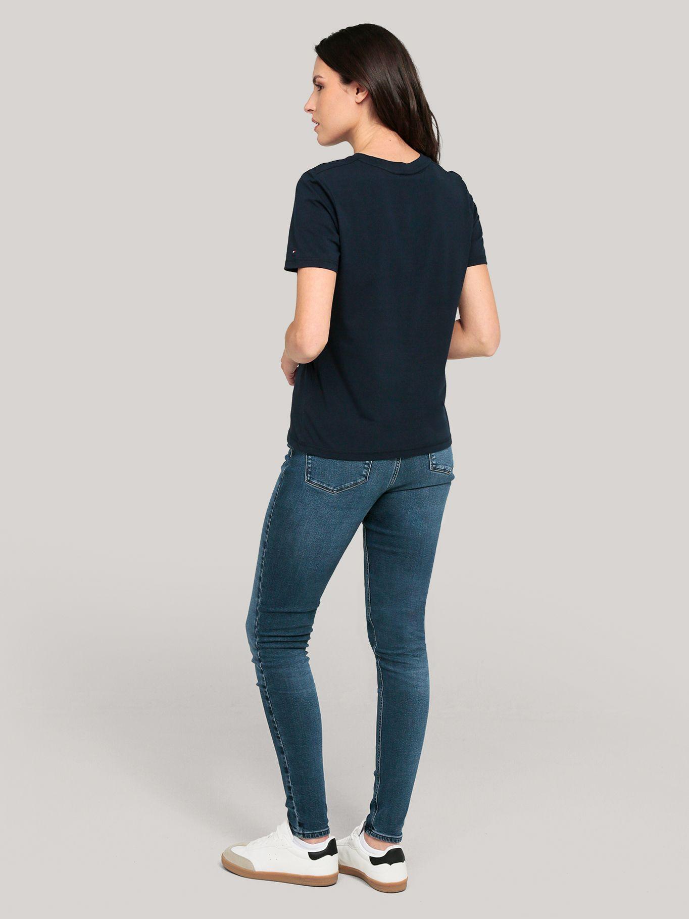 Polera Motion Flag Logo Azul Tommy Hilfiger-2