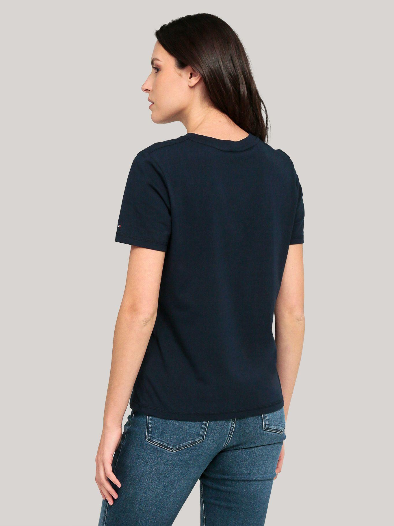 Polera Motion Flag Logo Azul Tommy Hilfiger-3