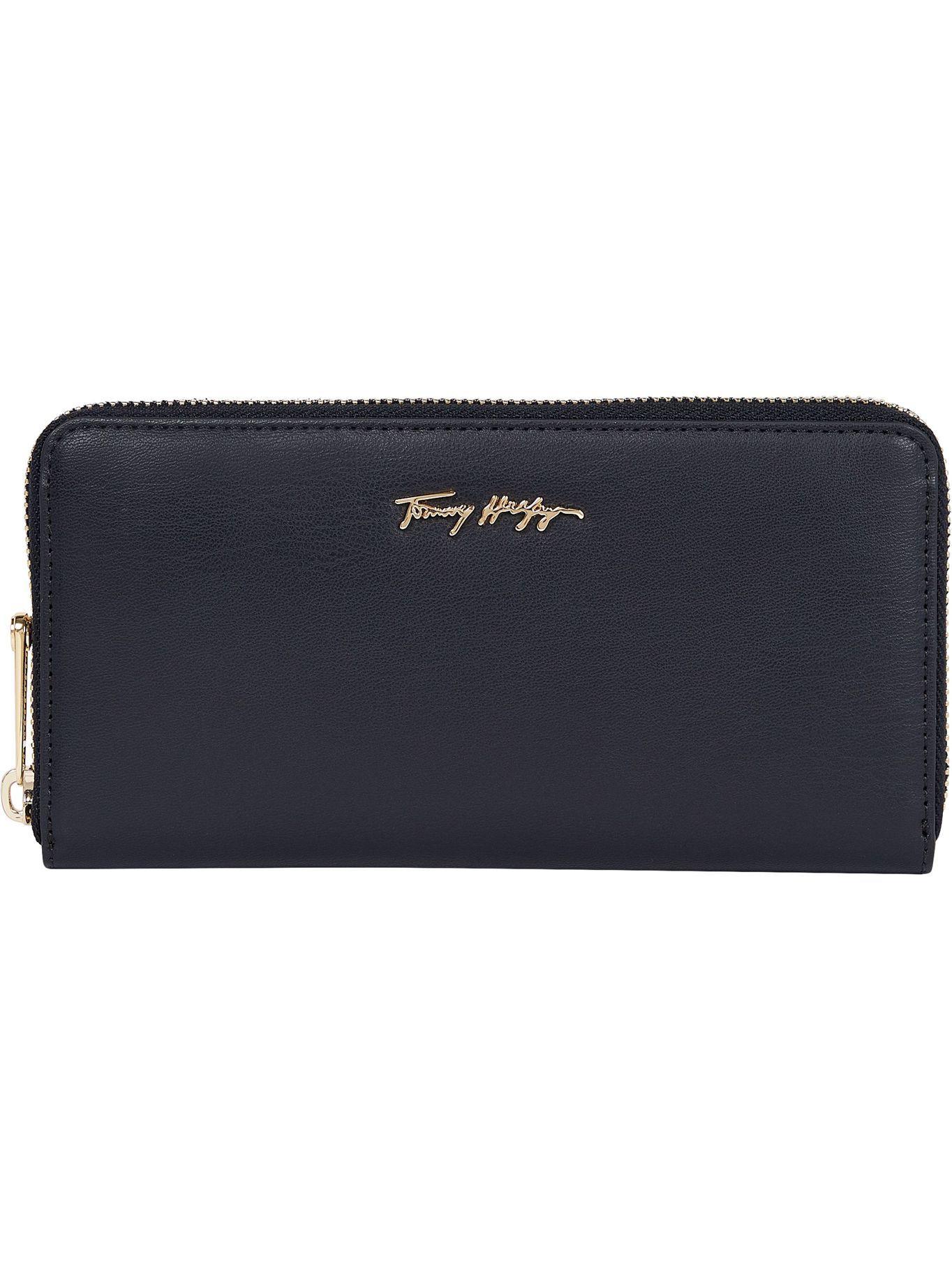 Billetera Iconic Signature Logo Azul Tommy Hilfiger-0