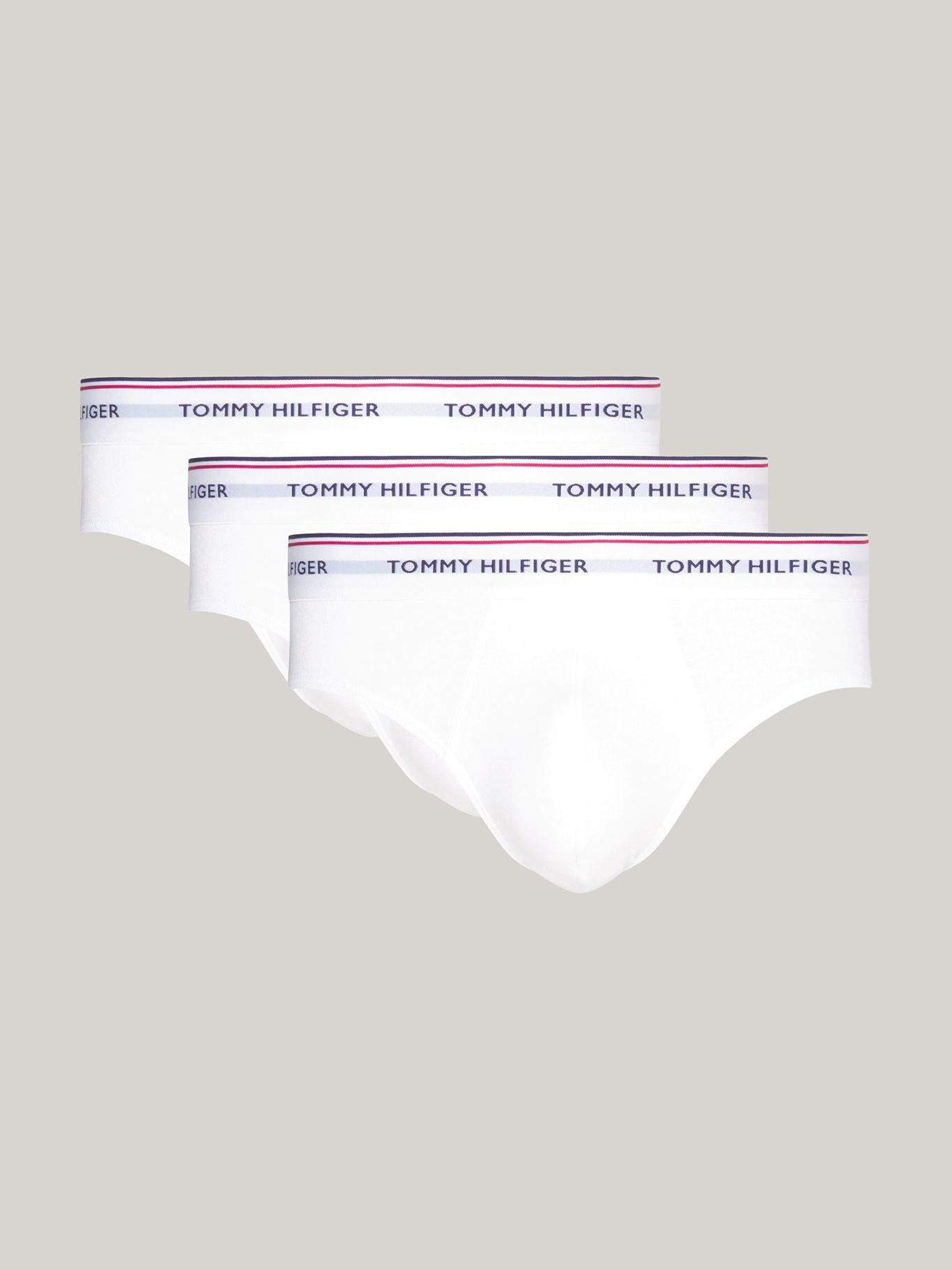 Pack De 3 Calzoncillos Slips Blanco Tommy Hilfiger-0