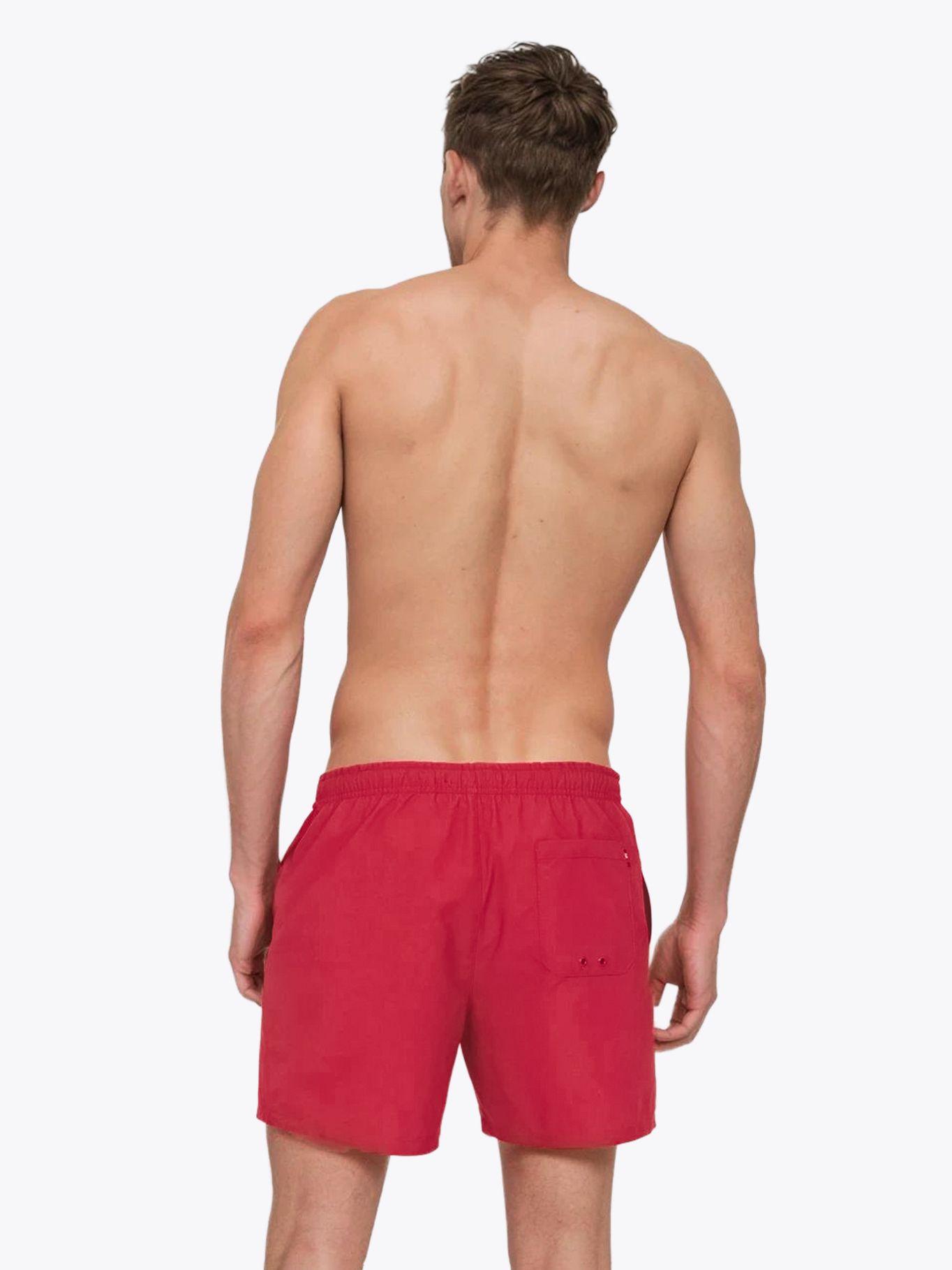 Traje De Baño Monogram Rojo Tommy Hilfiger-2