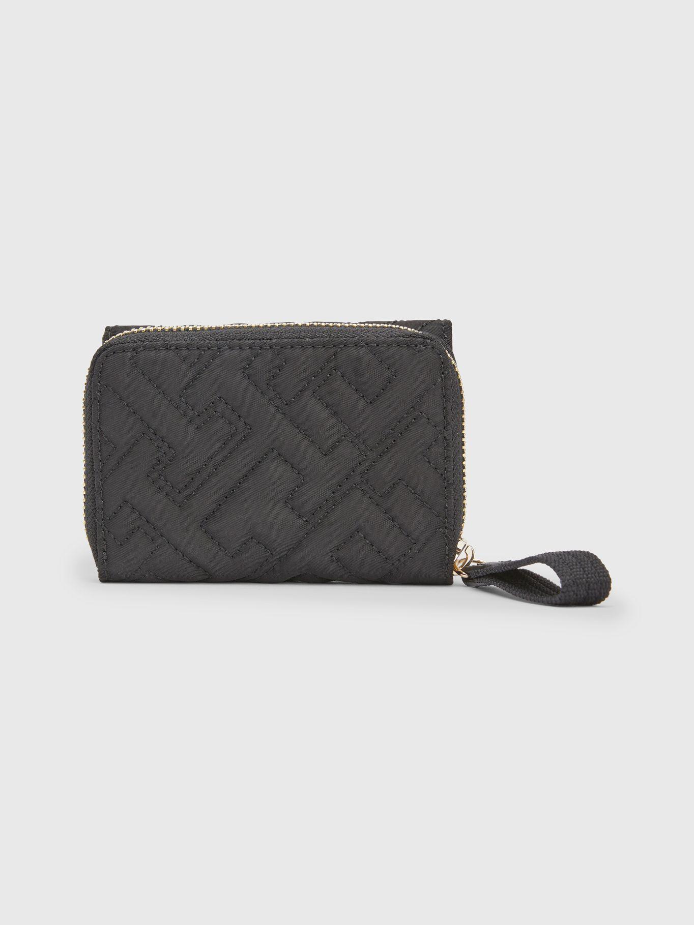Billetera Mediana Monogram Quilted Negro Tommy Hilfiger-1