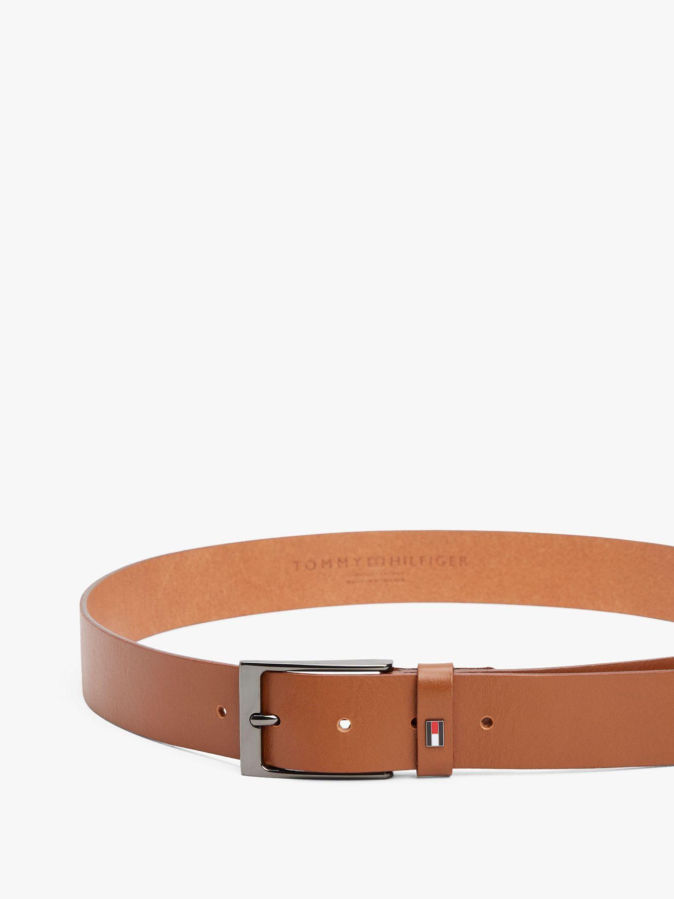 Cinturón Layton De Cuero Café Tommy Hilfiger-1