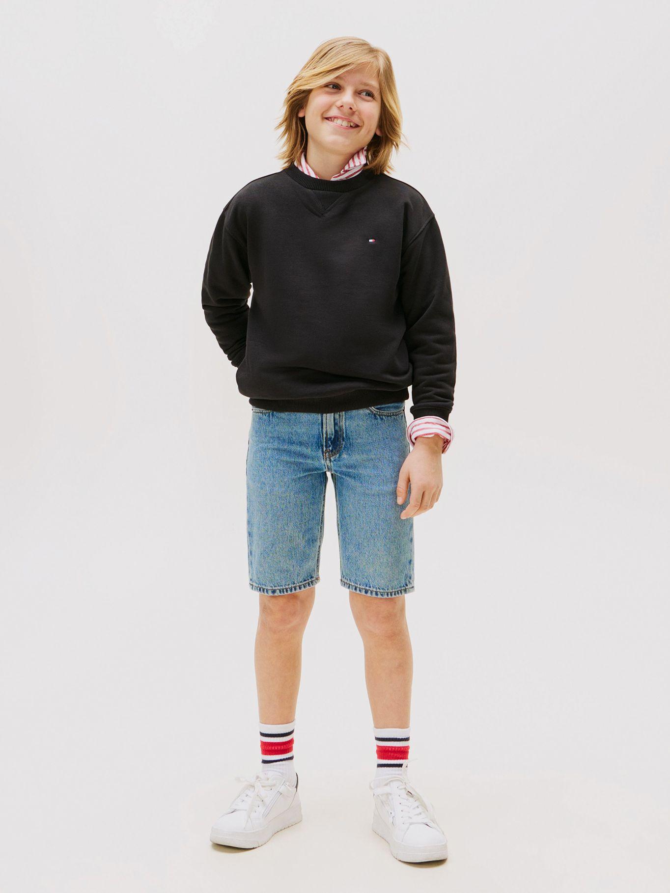Polerón Timeless Con Logo Negro Tommy Hilfiger-1