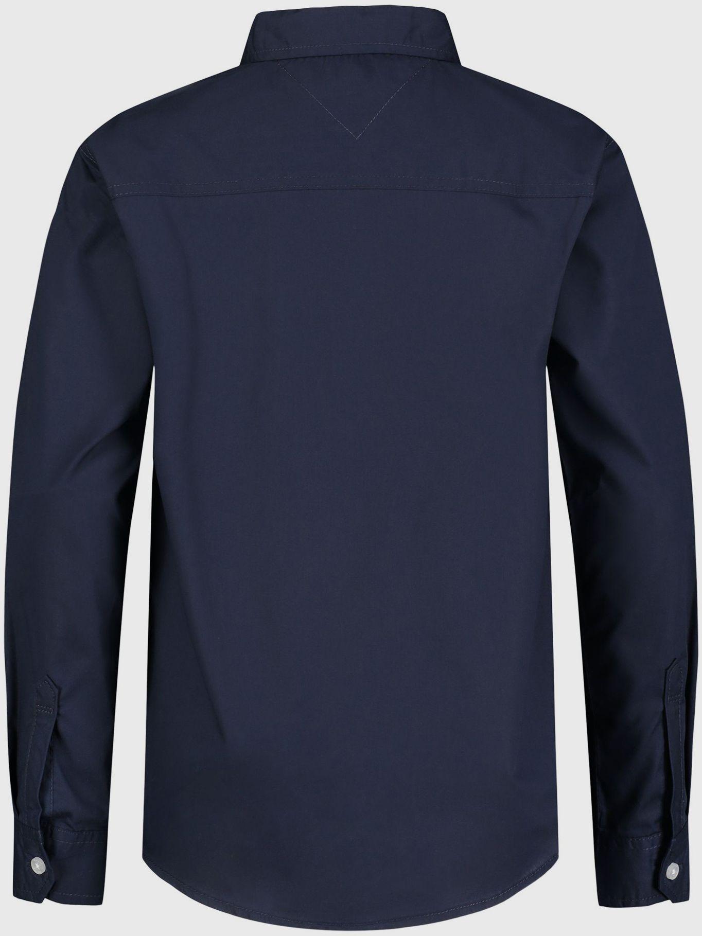 Camisa Essential Con Logo Azul Tommy Hilfiger-1