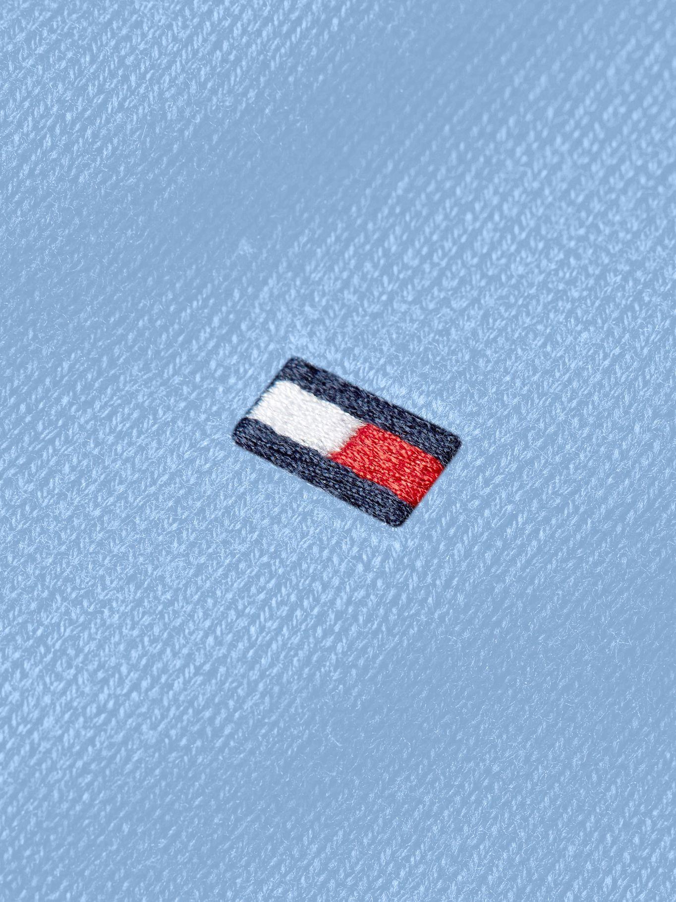 Sweater Básico Signature C-Neck Celeste Tommy Hilfiger-3