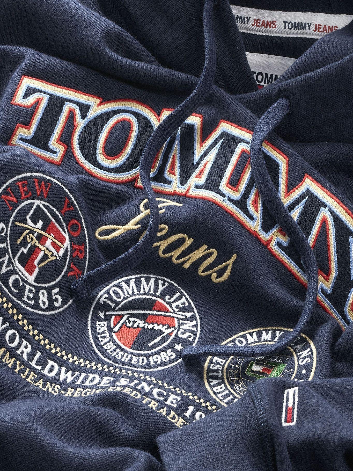 Polerón Hoodie Skater Luxe Azul Tommy Hilfiger-2