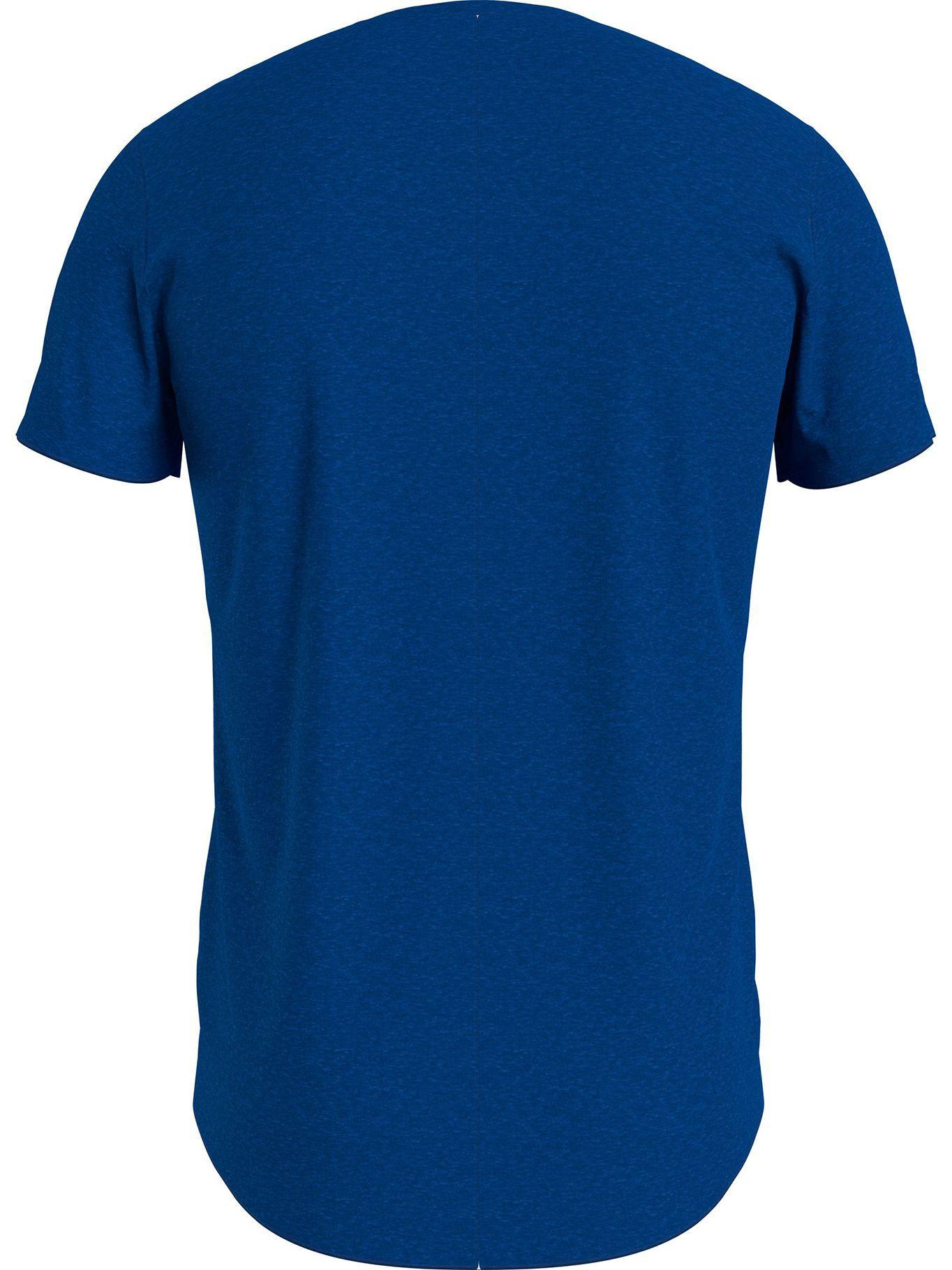 Polera Slim Fit Jaspe Azul Tommy Hilfiger-1