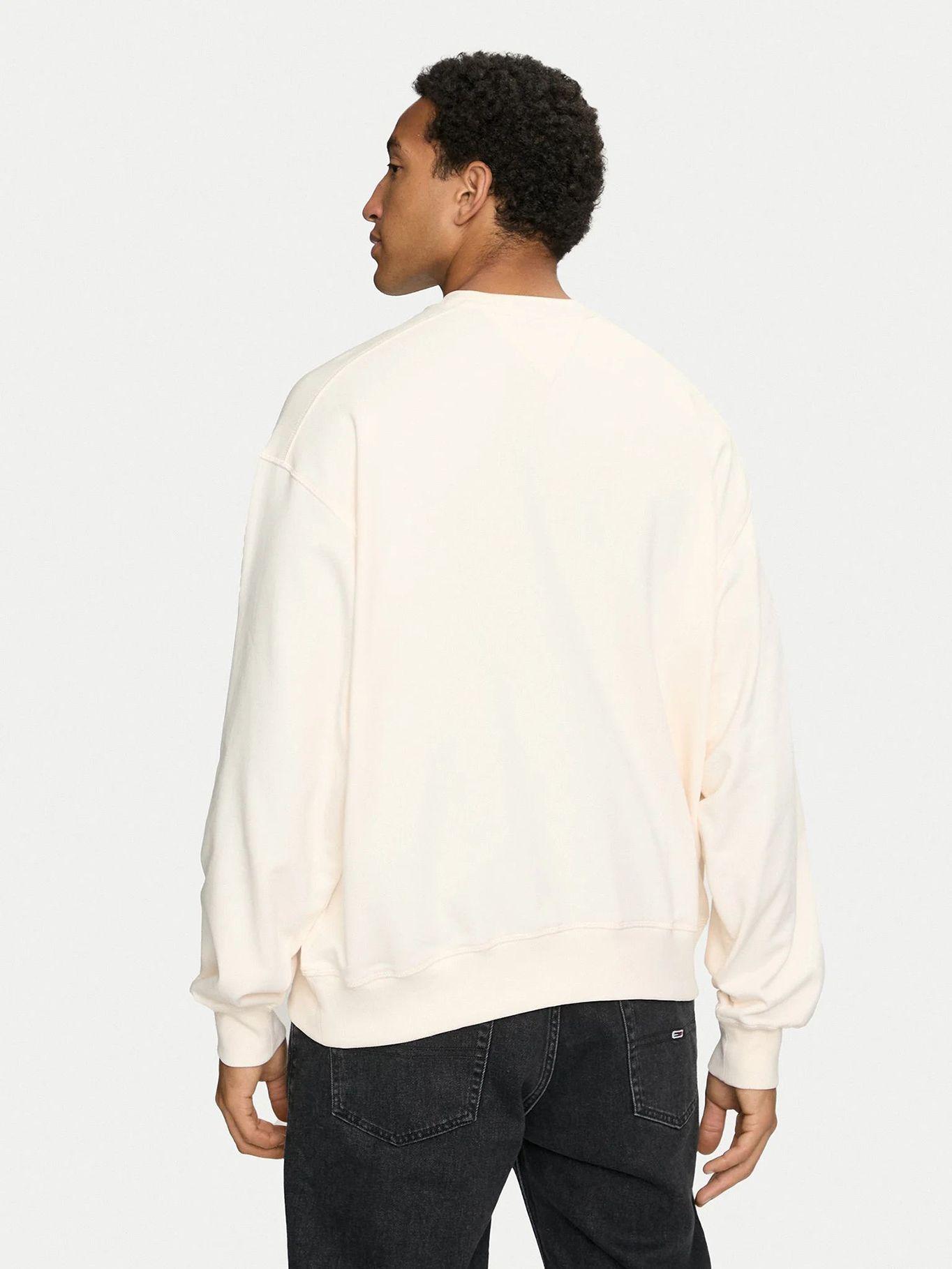 Polerón Preppy Explorer Con Logo Blanco Tommy Jeans-2