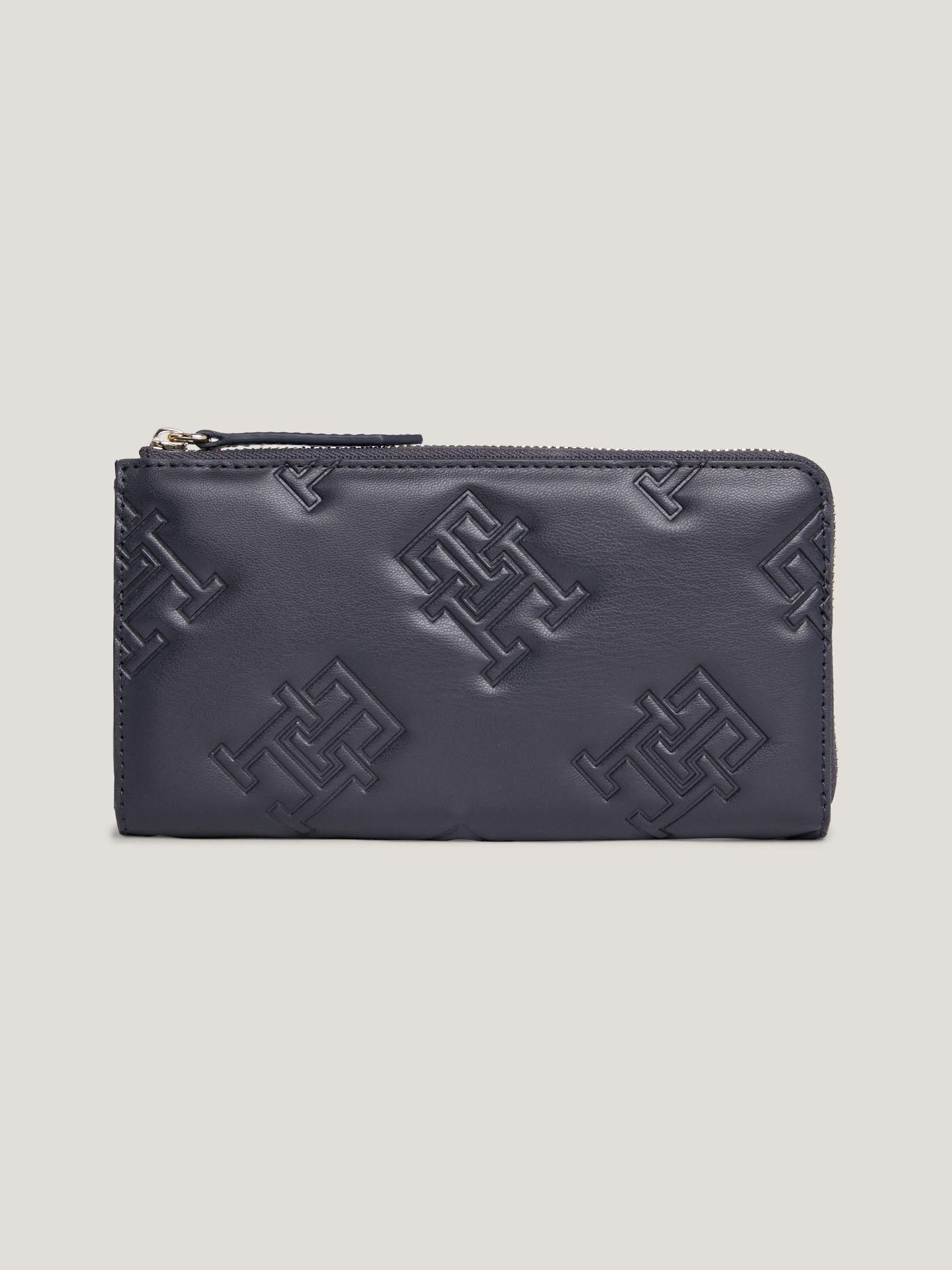 Billetera Print Monogram Azul Tommy Hilfiger-0