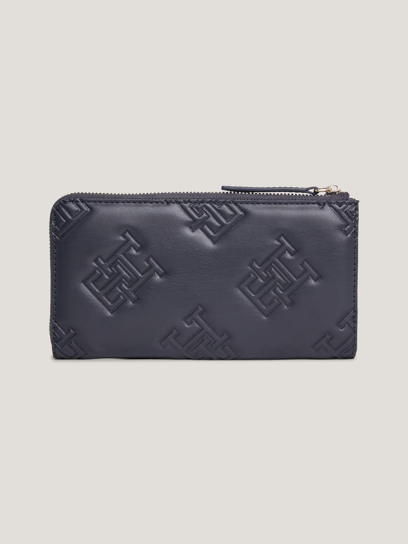 Billetera Print Monogram Azul Tommy Hilfiger-1