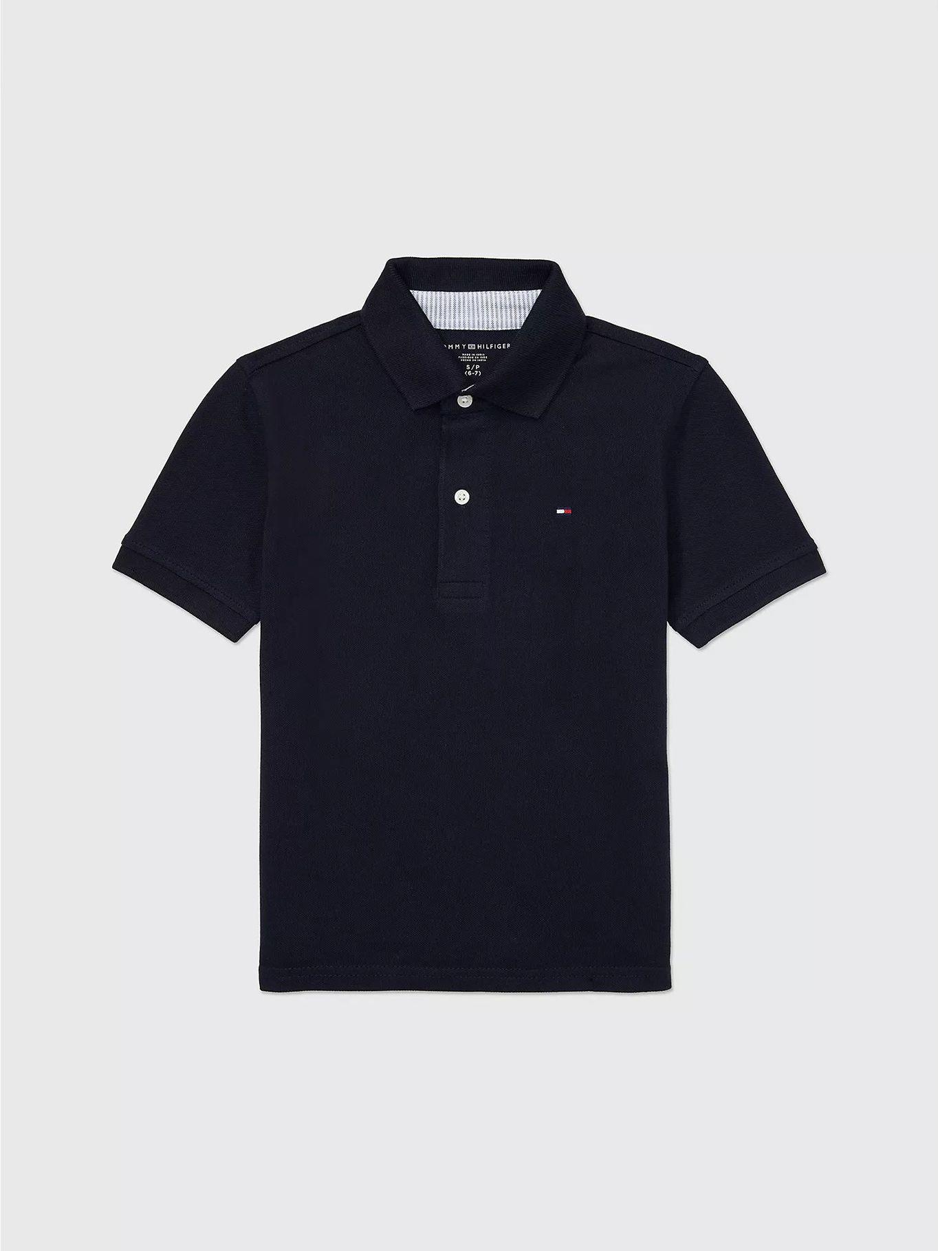 POLO LOGO SOLID AZUL TOMMY HILFIGER-0
