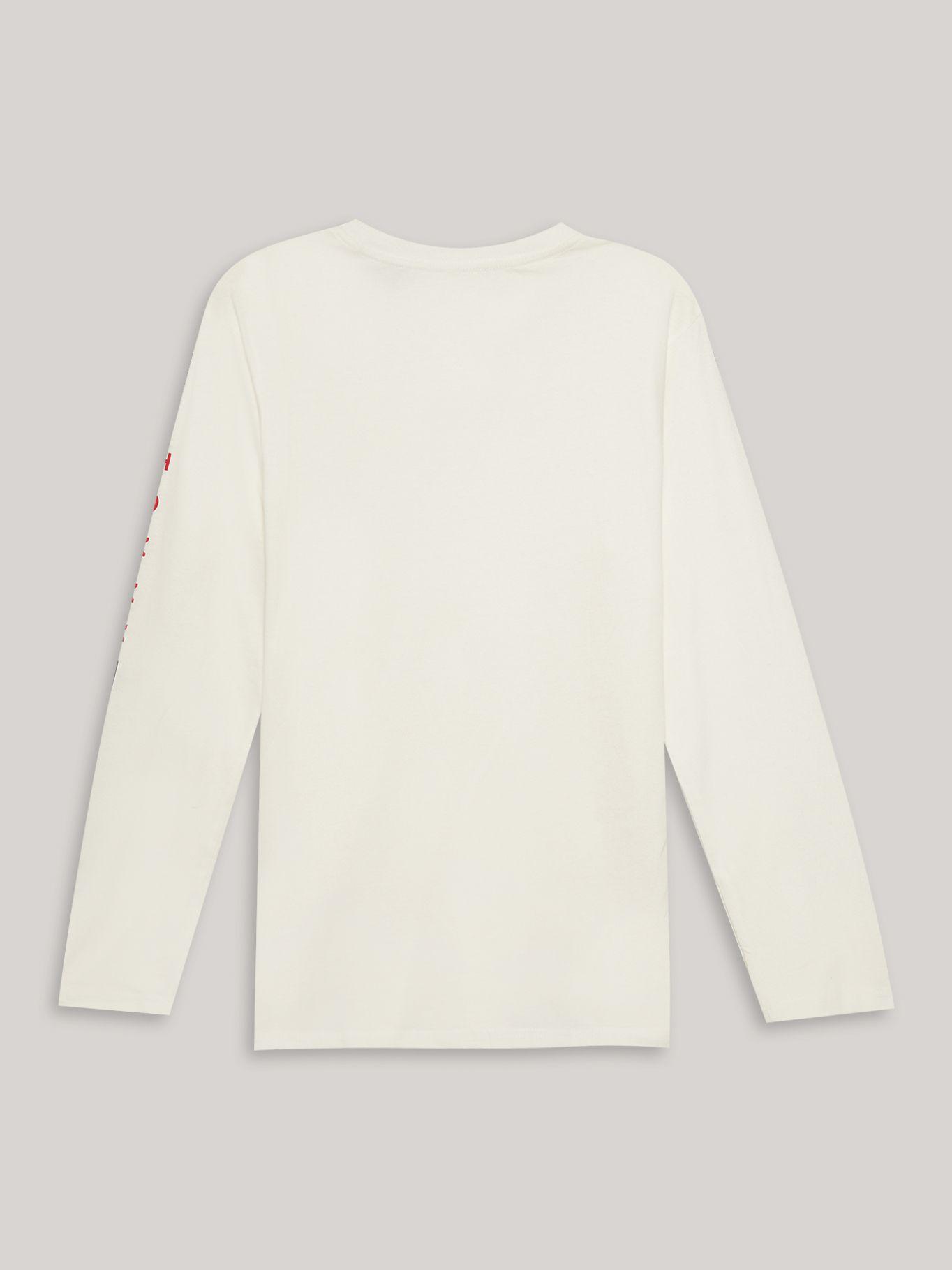 Polera Niño Solid Con Logo Script Blanco Tommy Hilfiger-1