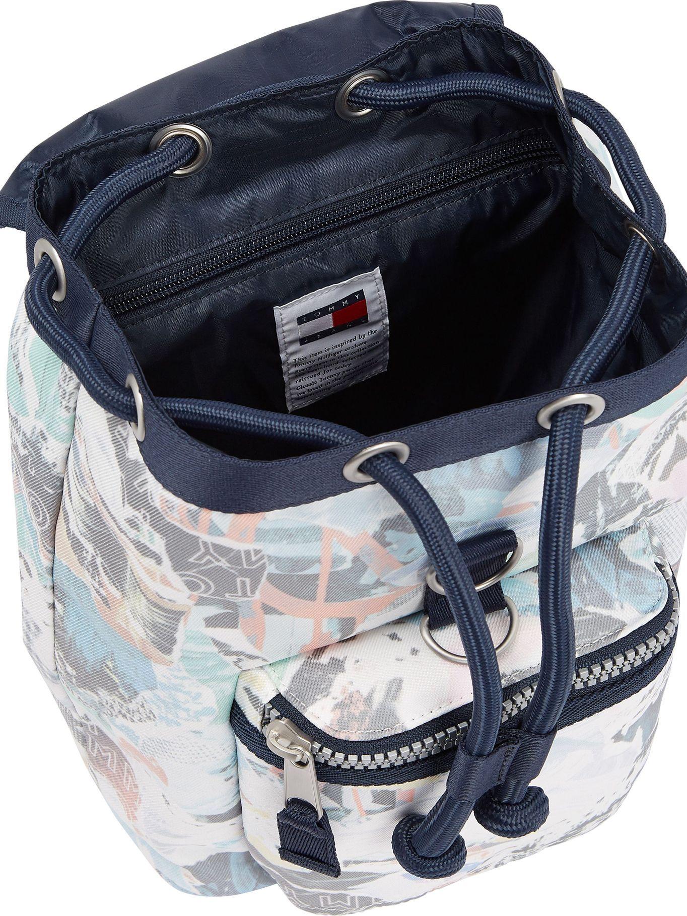 Mochila Heritage Urban Print Celeste Tommy Hilfiger-2