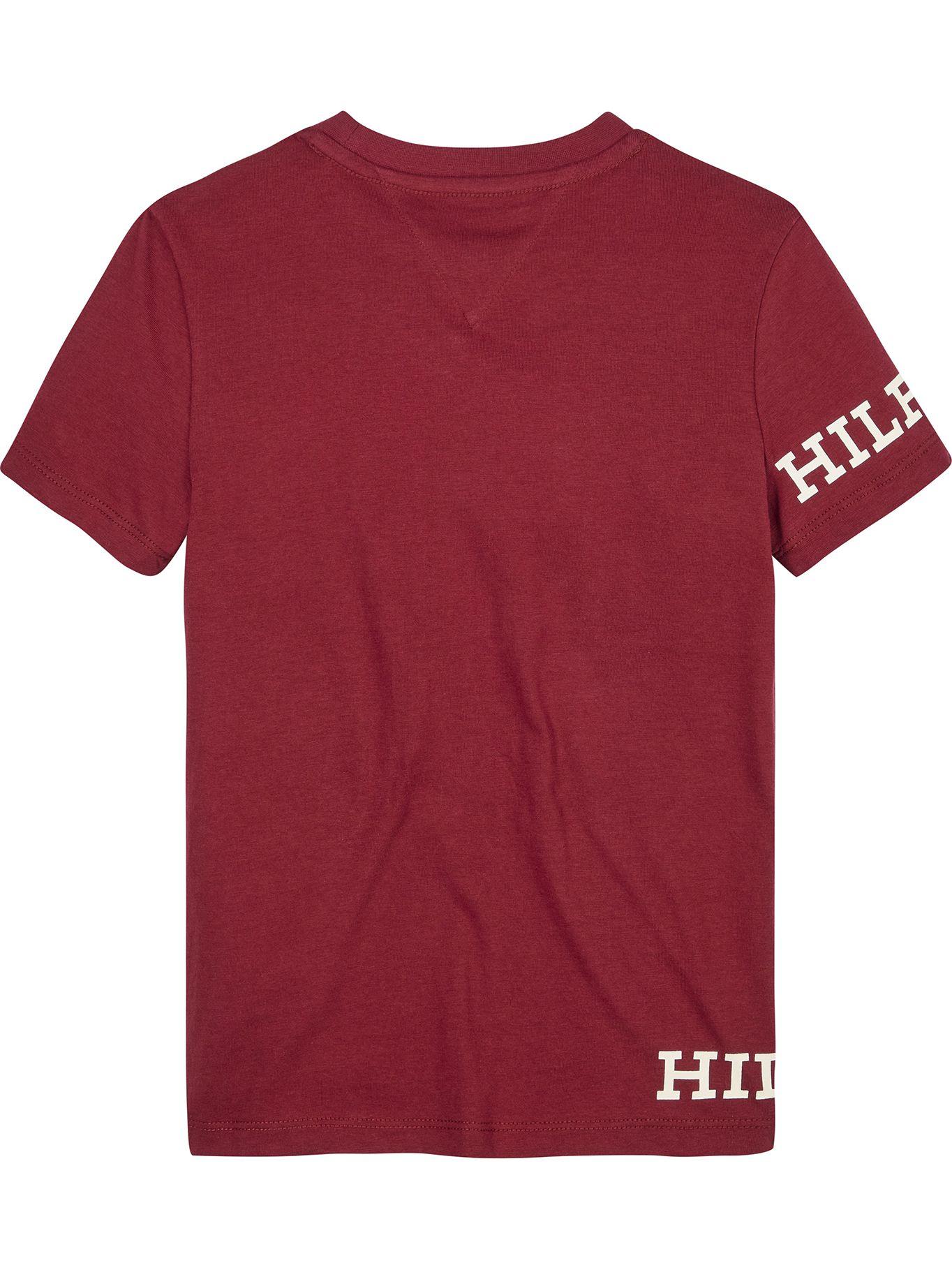 Polera Multi Logo Monotype Rojo Tommy Hilfiger-1