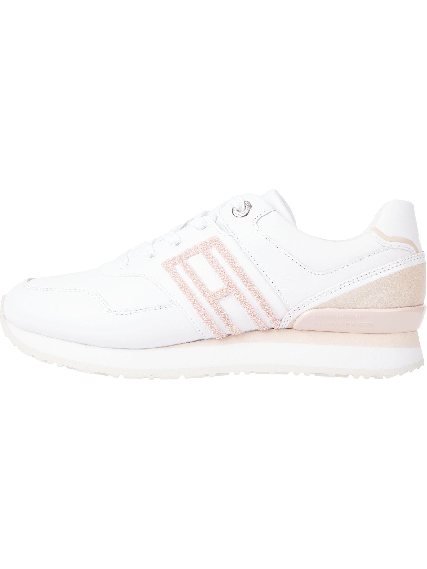 Zapatillas De Cuero Casual City Blanco Tommy Hilfiger-0