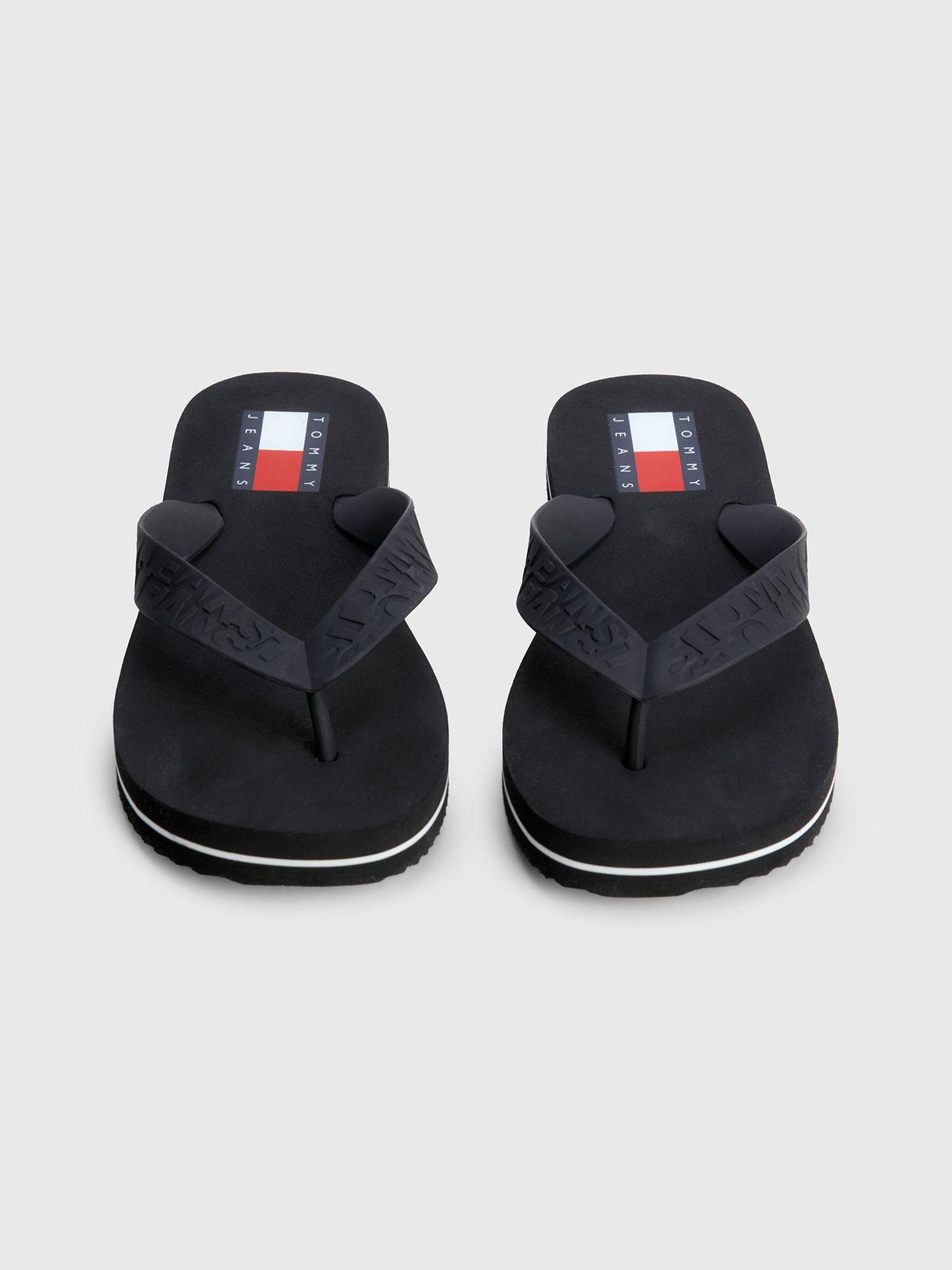 Sandalias Flag Beach Negro Tommy Hilfiger-3