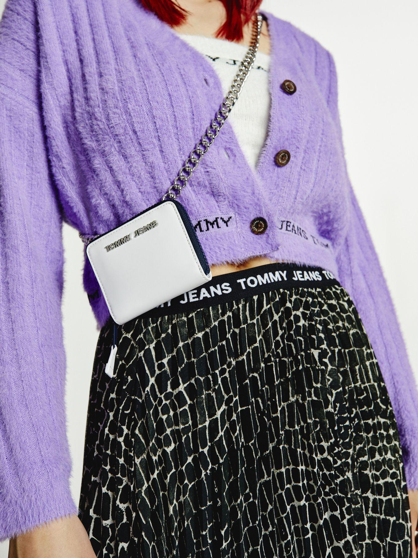Cárdigan Texturizado Morado Tommy Jeans M2-2