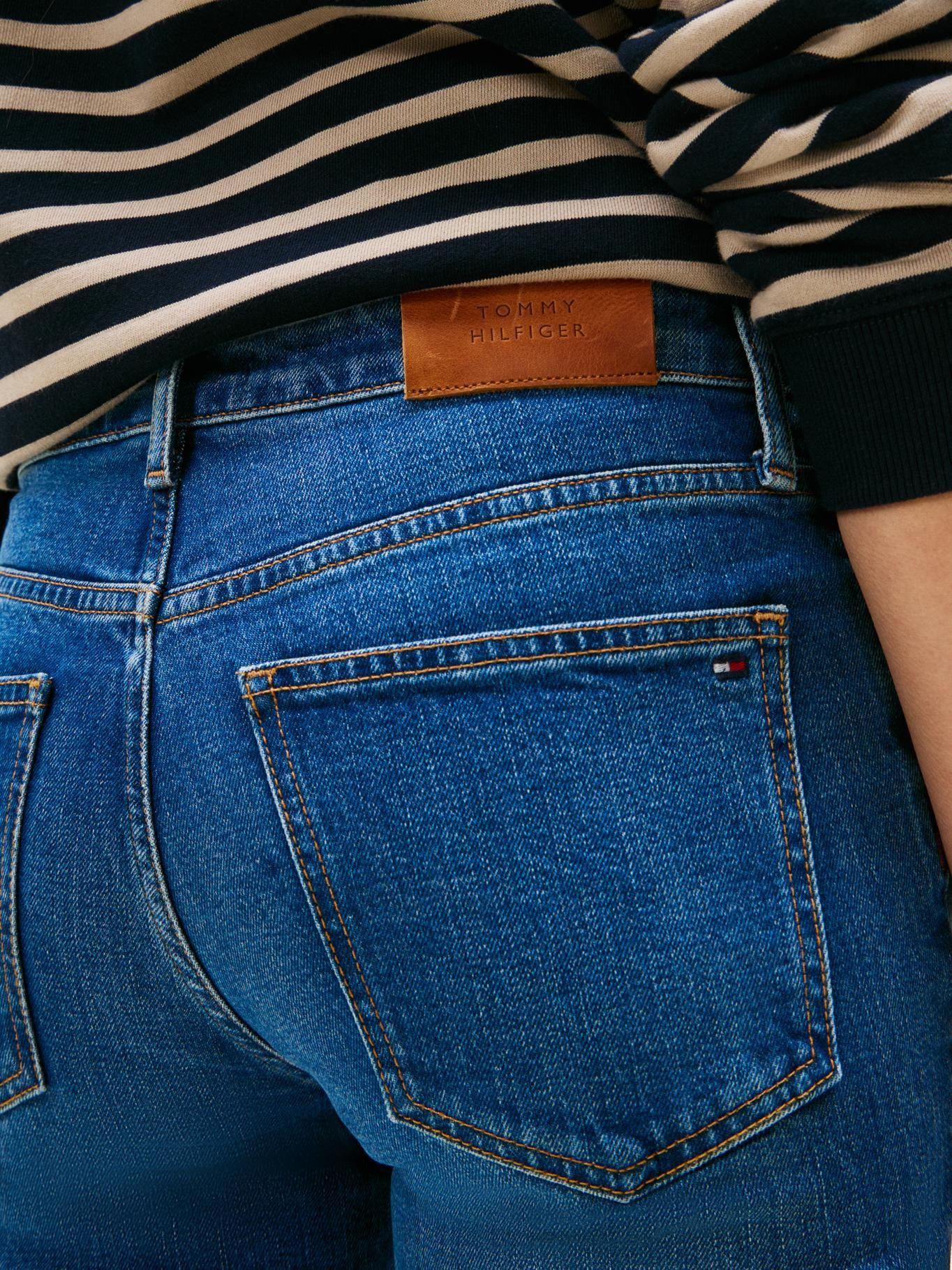 Jeans Slim Fit Talle Medio Azul Tommy Hilfiger-3