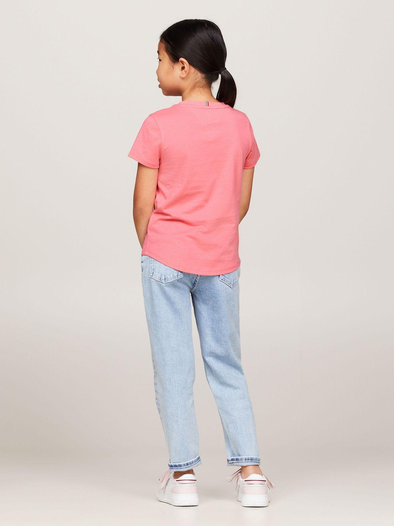 Polera Esencial Cotton Rosado Tommy Hilfiger-2