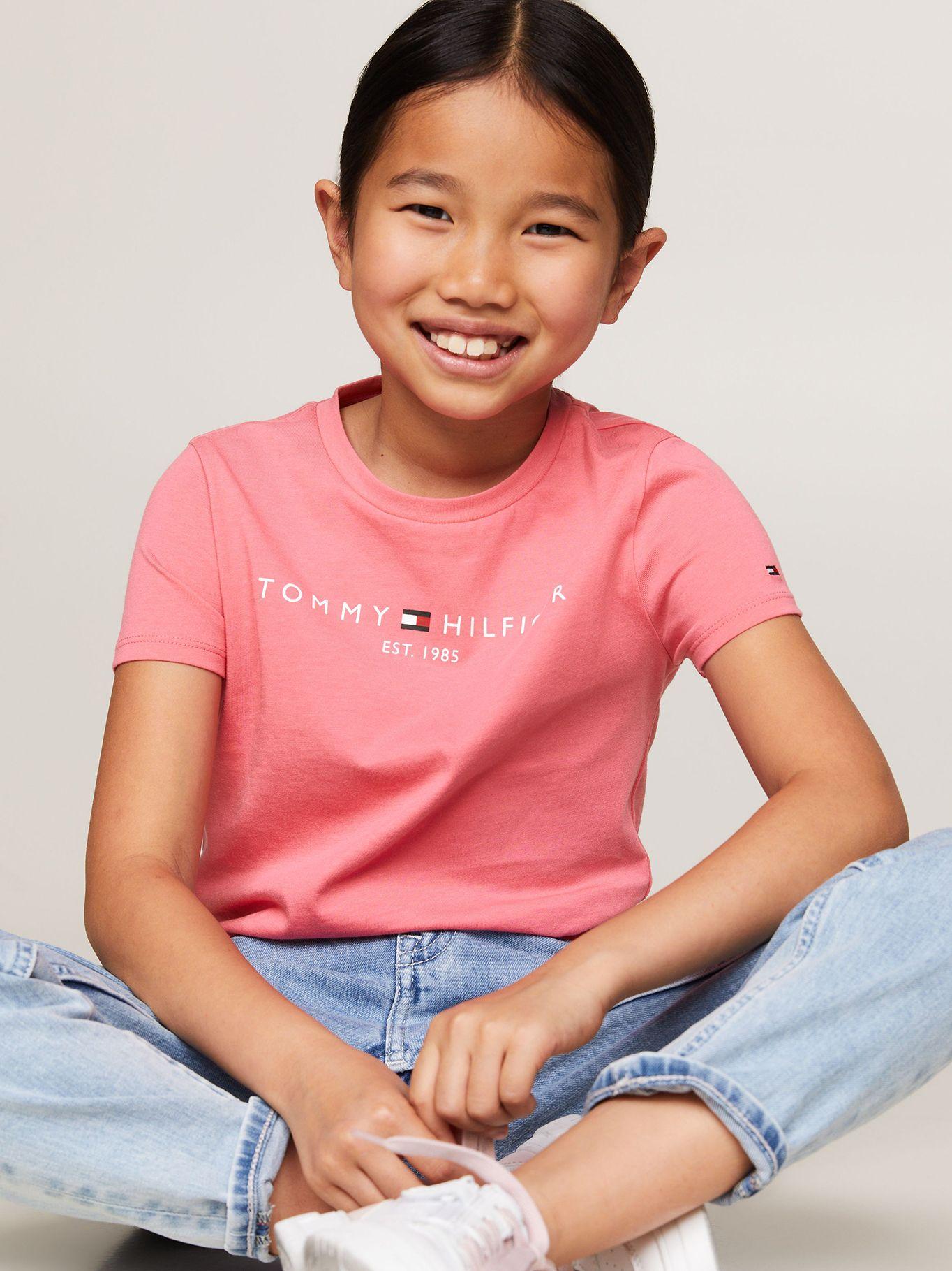 Polera Esencial Cotton Rosado Tommy Hilfiger-3