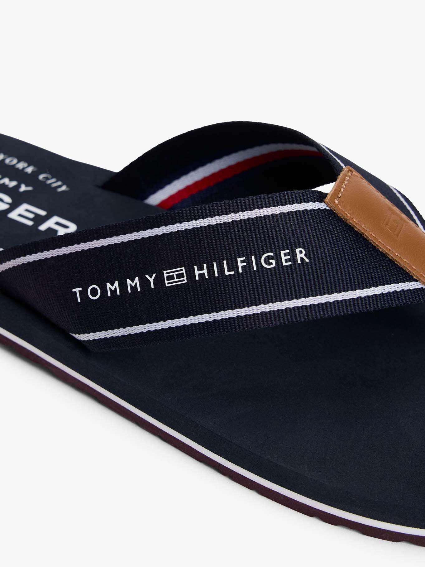 Sandalias Con Tejido Trenzado Azul Tommy Hilfiger-6