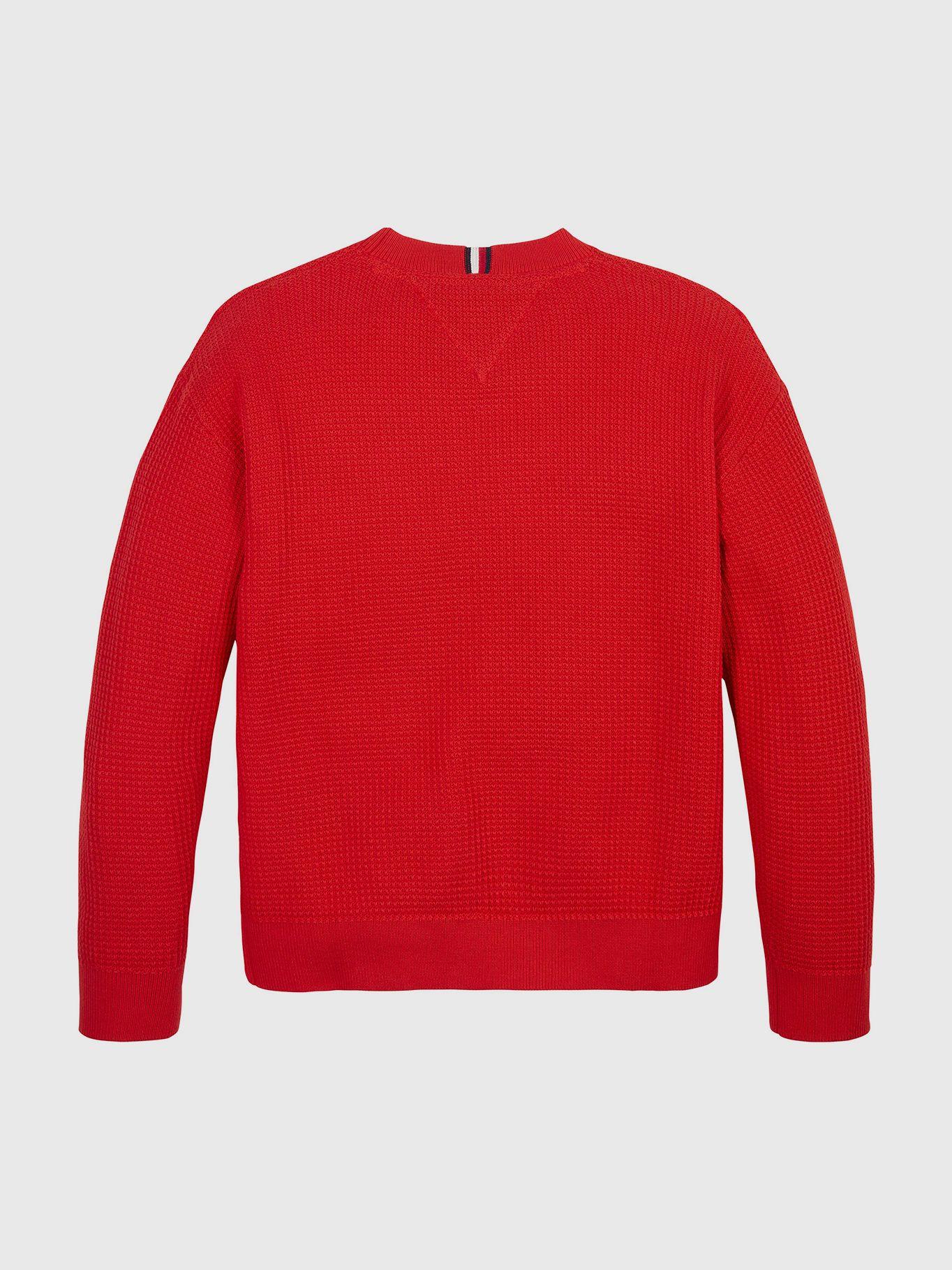 SWEATER ESSENTIAL REGULAR FIT ROJO TOMMY HILFIGER-1