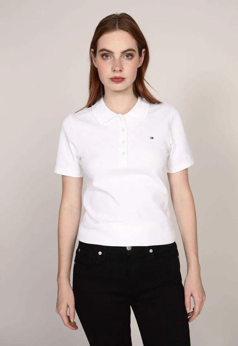 Polo 1985 Collection Slim Fit Blanco Tommy Hilfiger-0