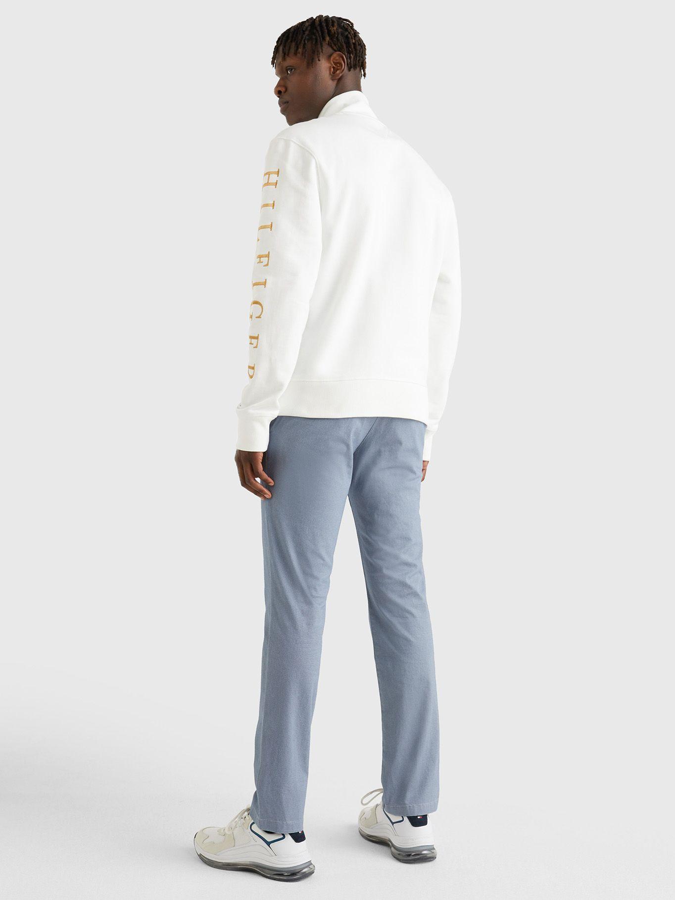 Polerón Icon Logo Blanco Tommy Hilfiger JN2-1