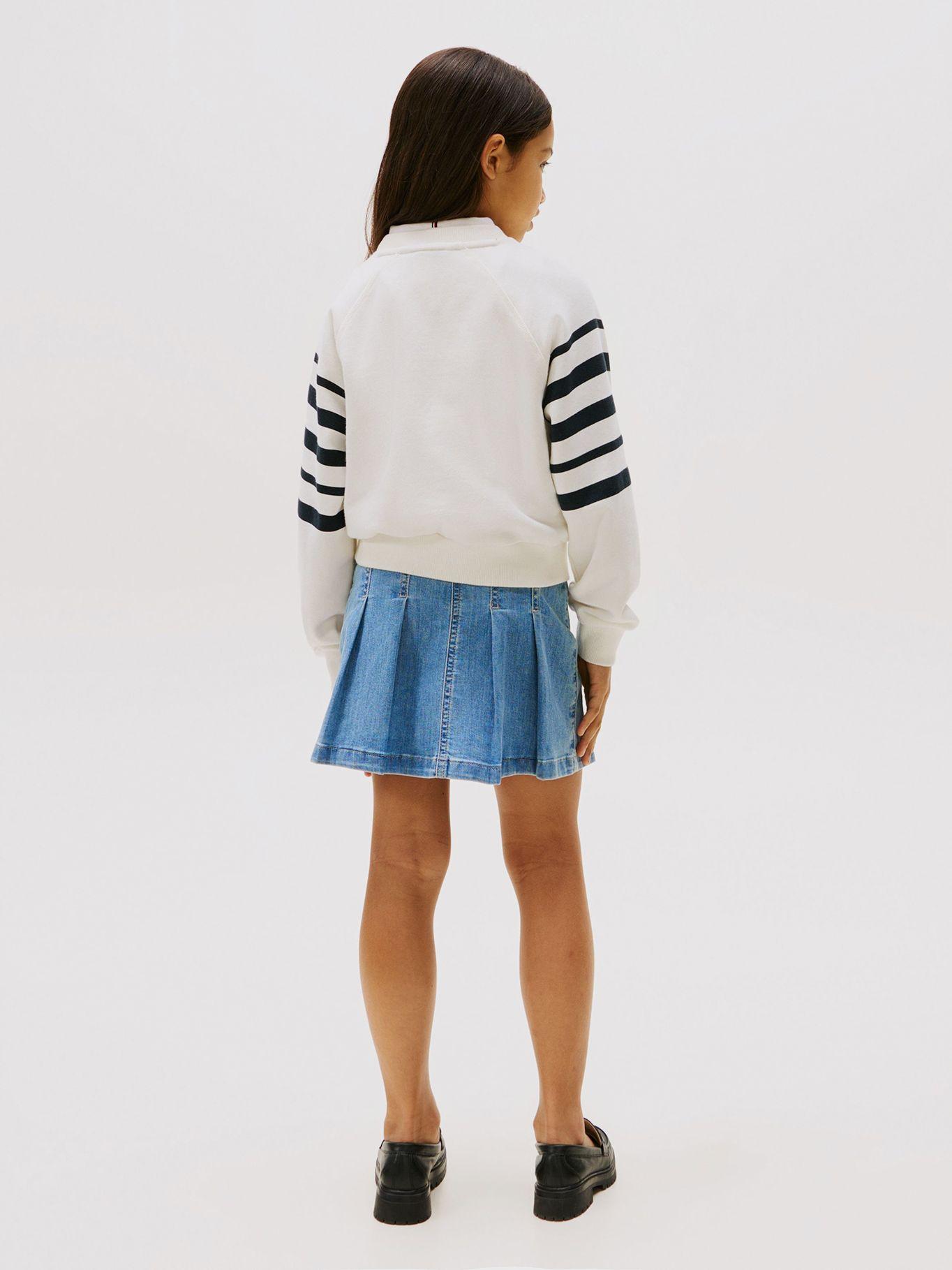 Polerón Logo Bordado 0A7 Blanco Tommy Hilfiger-2