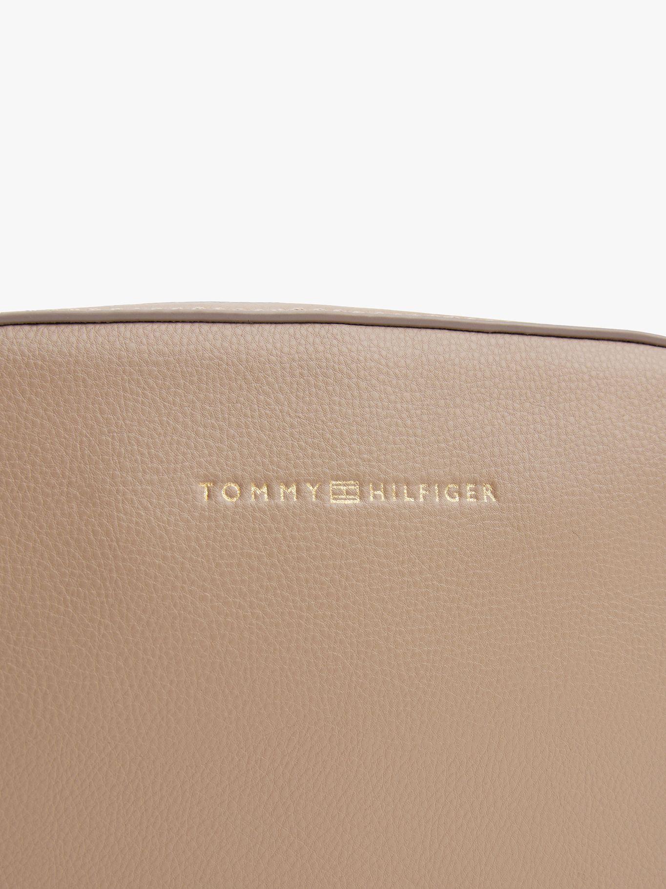 Bandolera Con Logo Webbing Beige Tommy Hilfiger-4