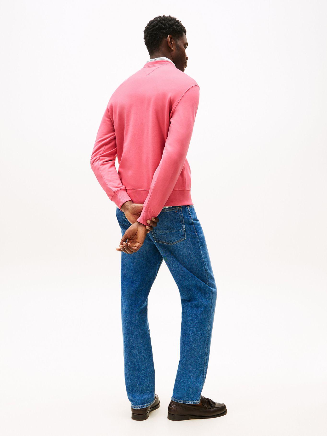 Polerón Solid  Cuello Redondo Rosado THU Tommy Hilfiger-2