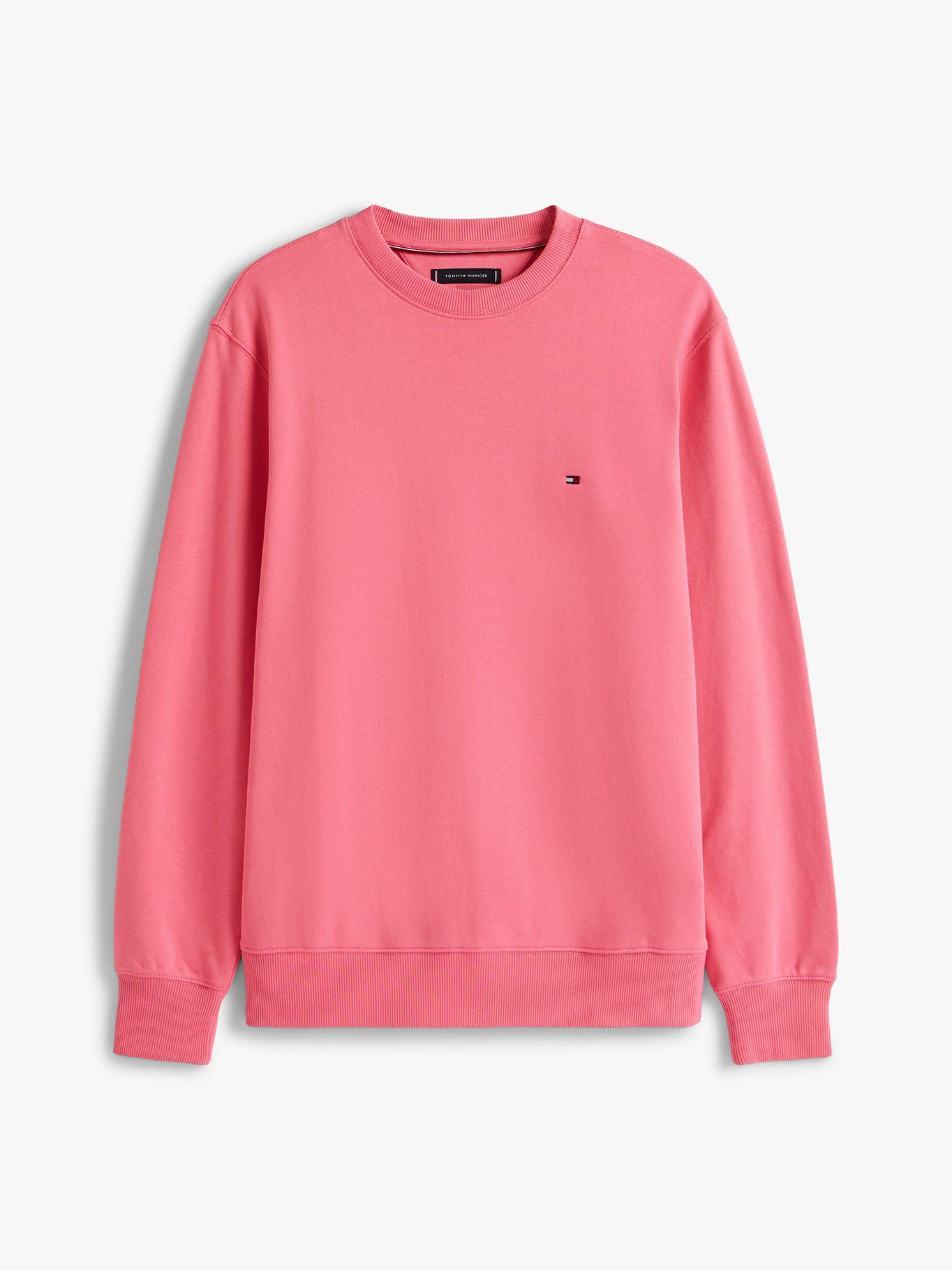 Polerón Solid  Cuello Redondo Rosado THU Tommy Hilfiger-4