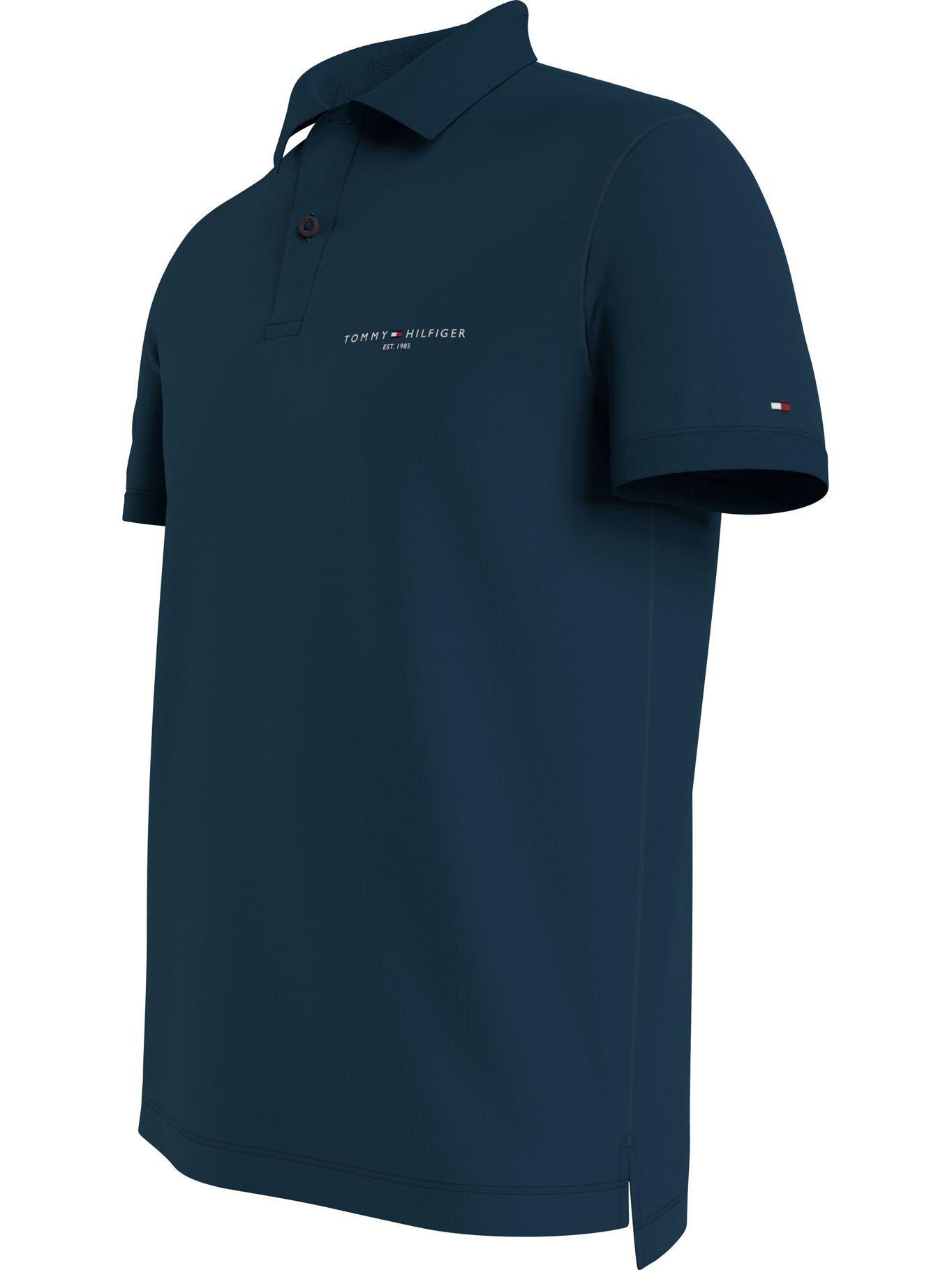Polo Cotton Slim Fit Logo 1985 Azul Tommy Hilfiger-2