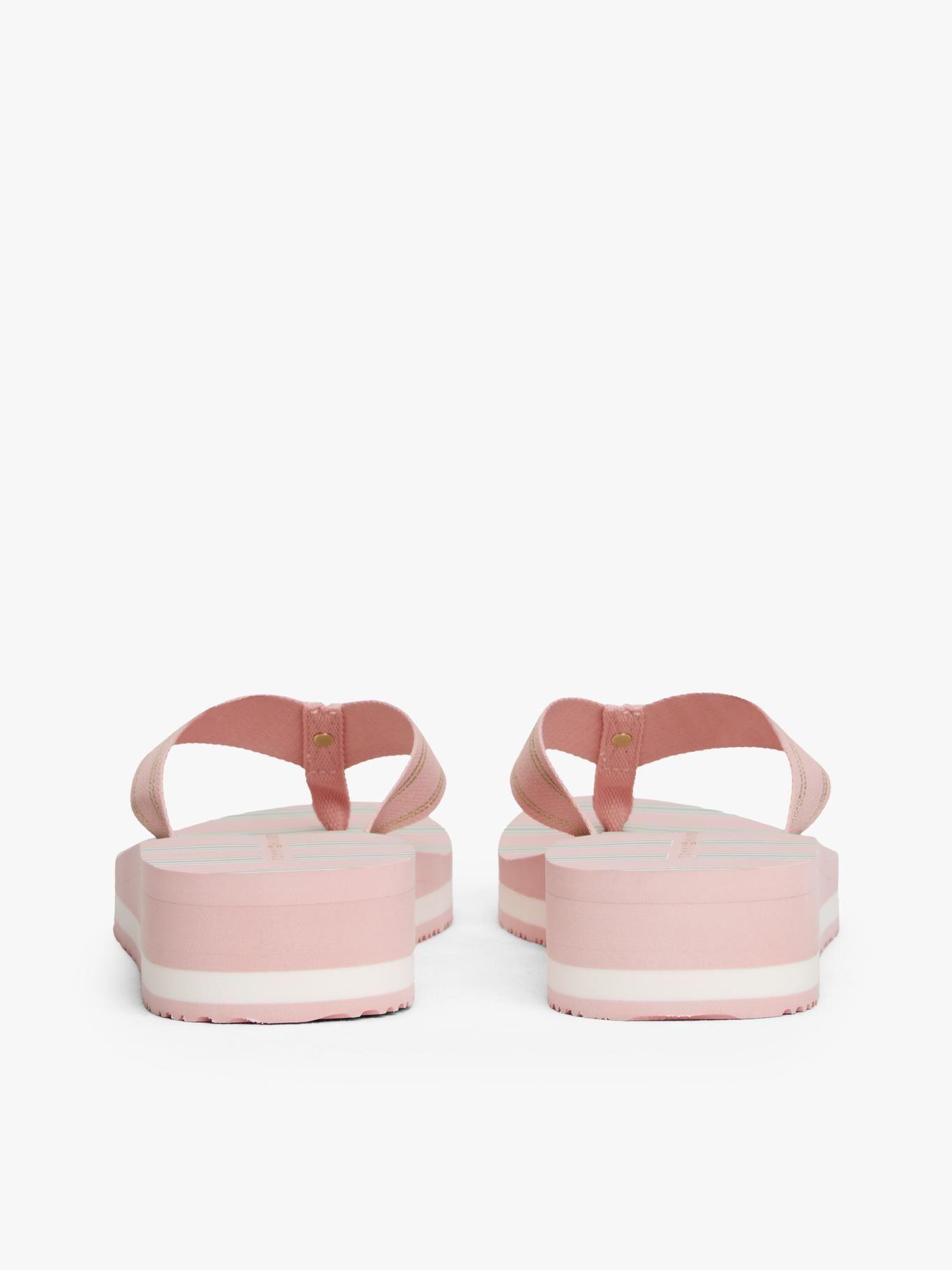 Sandalias Con Suela Dentada Rosado Tommy Hilfiger-2