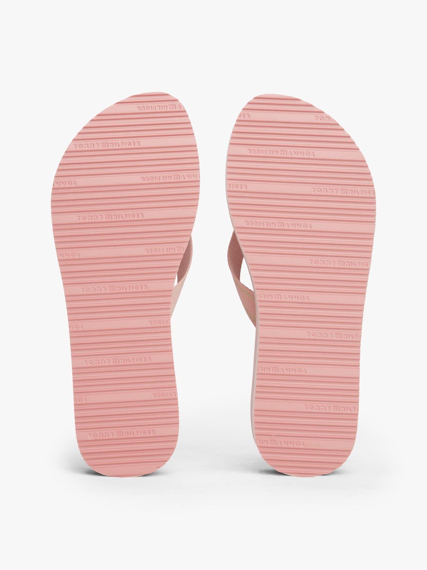 Sandalias Con Suela Dentada Rosado Tommy Hilfiger-4