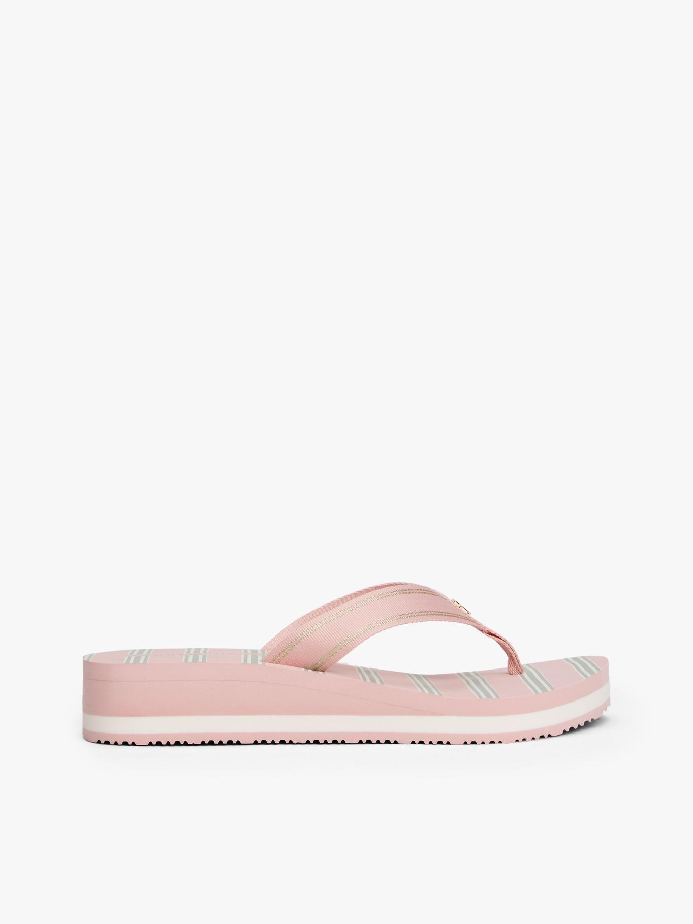 Sandalias Con Suela Dentada Rosado Tommy Hilfiger-5