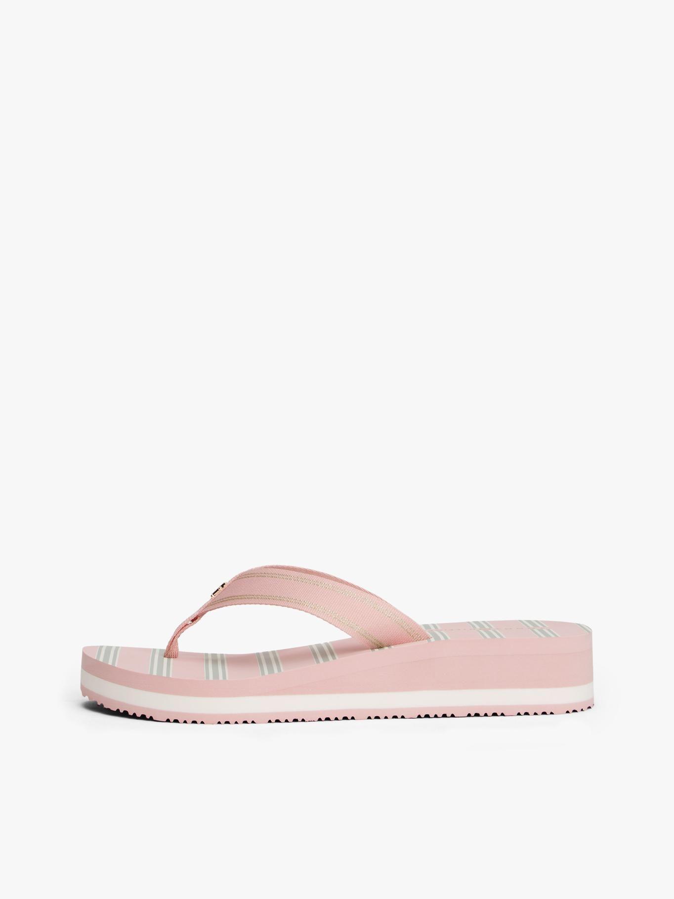 Sandalias Con Suela Dentada Rosado Tommy Hilfiger-6