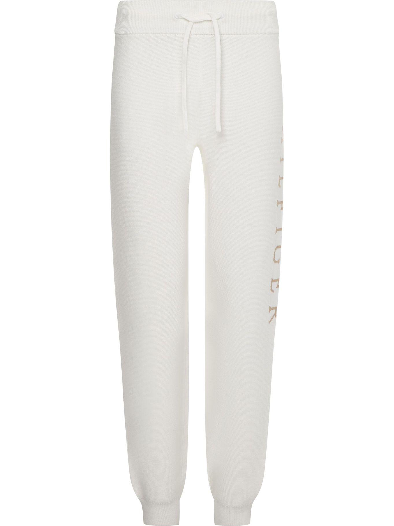 Jogger Cotton Graphic Logo Blanco Tommy Hilfiger-0