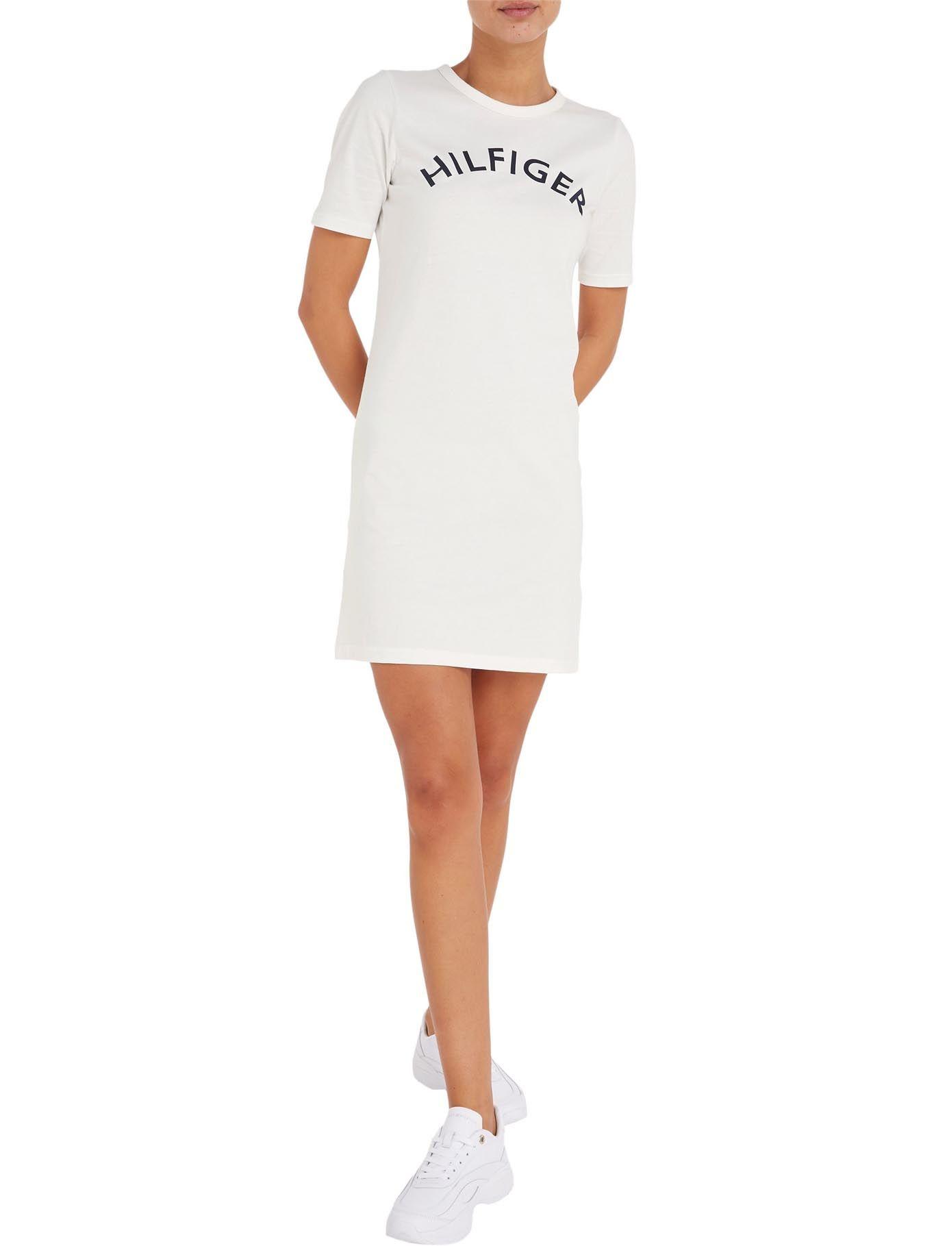 Vestido Vintage Varsity Blanco Tommy Hilfiger-0