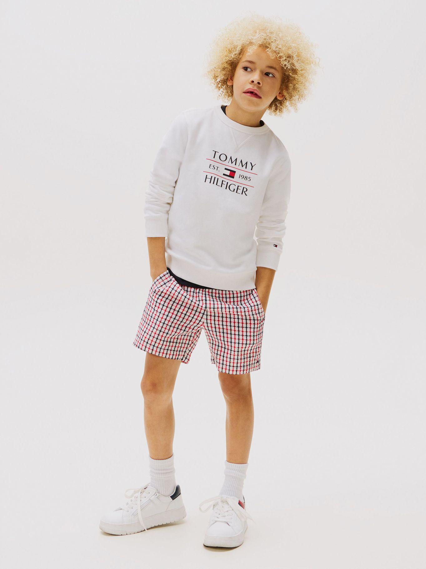 Polerón Con Logo Blanco Tommy Hilfiger-1