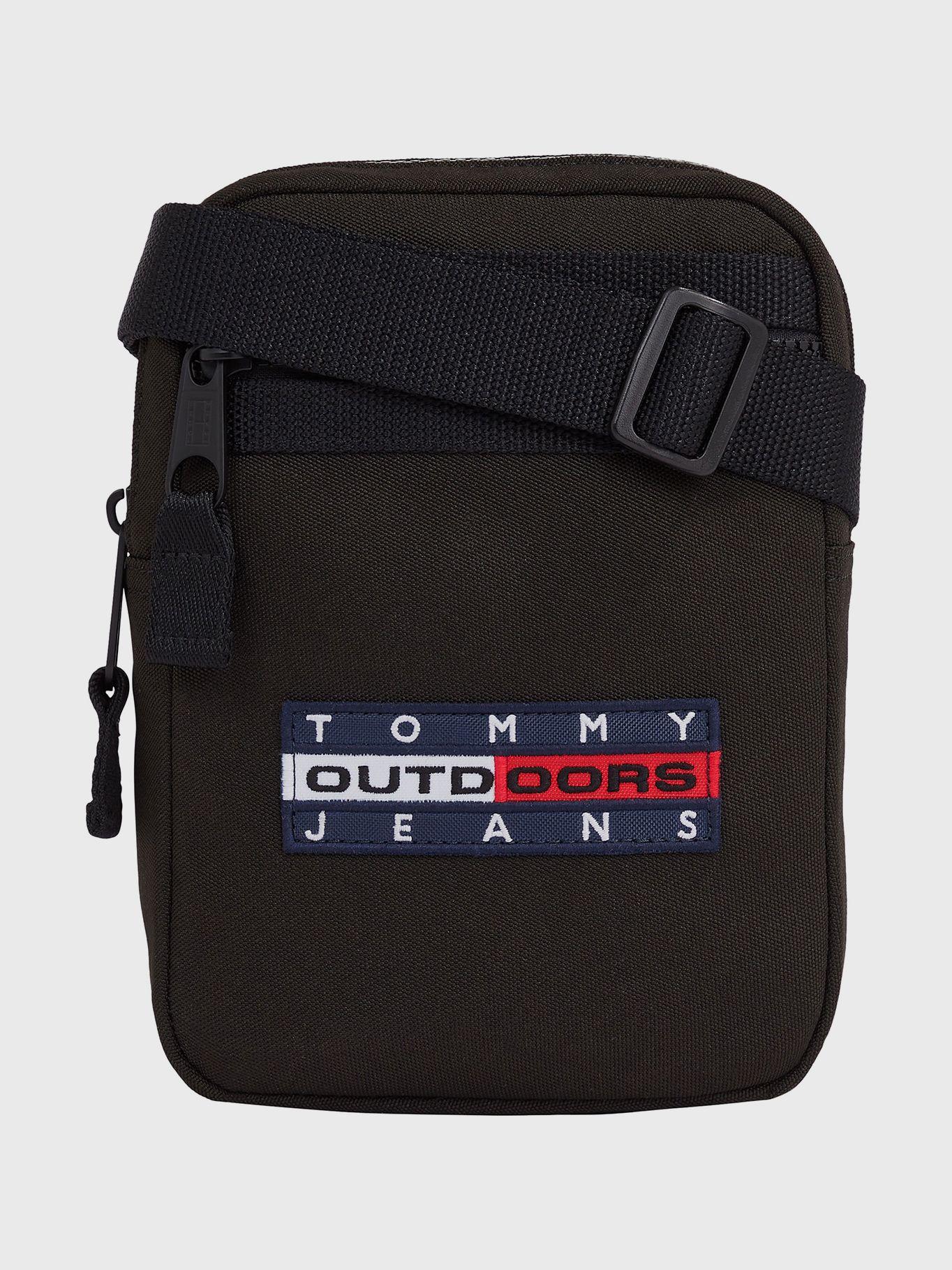 Bolso Reporter Archive Logo Negro Tommy Hilfiger-0