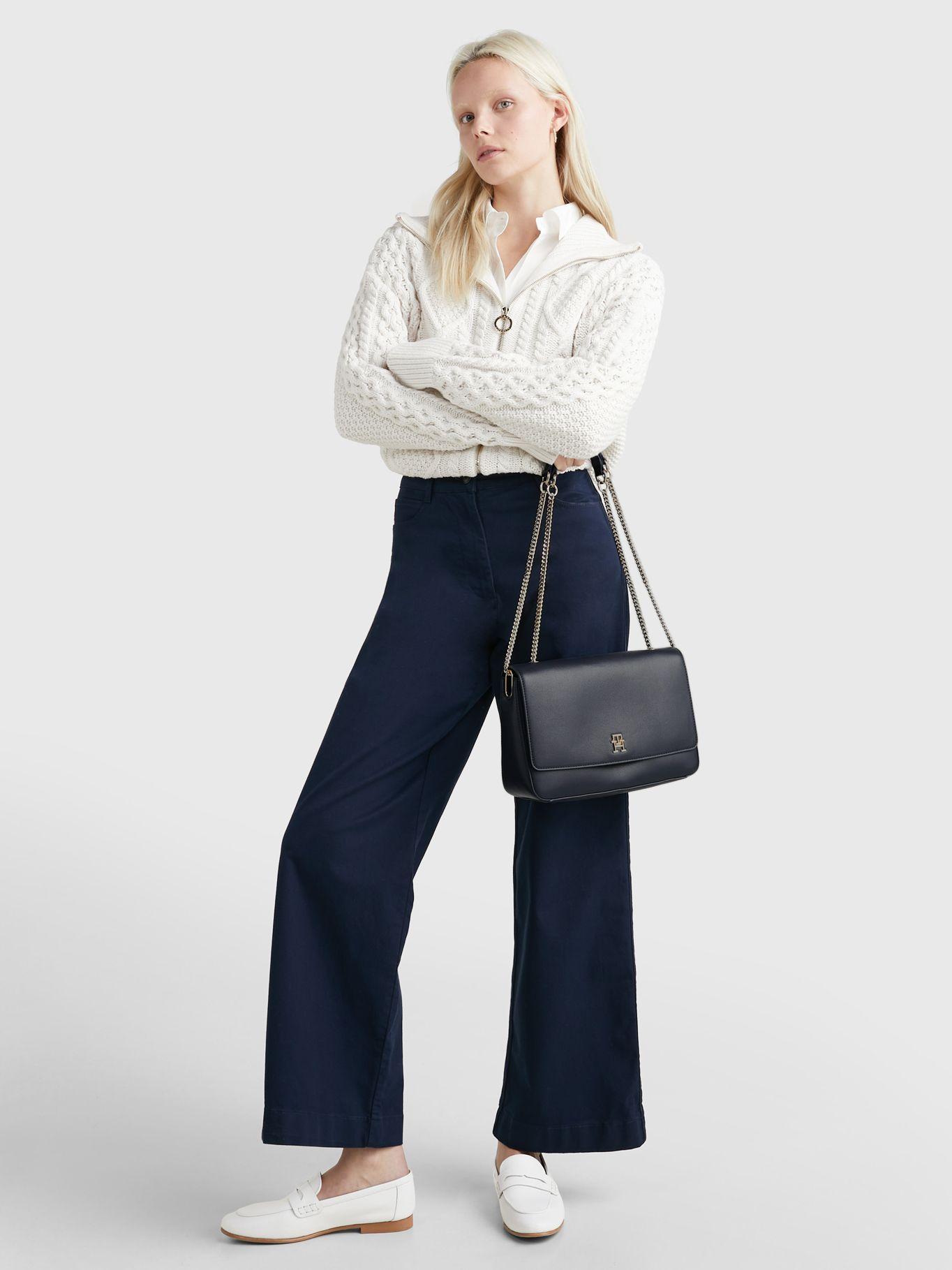 Bandolera Timeless Flap Azul Tommy Hilfiger-1