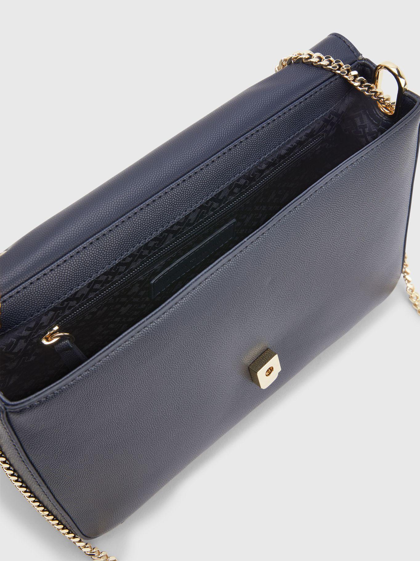 Bandolera Timeless Flap Azul Tommy Hilfiger-3