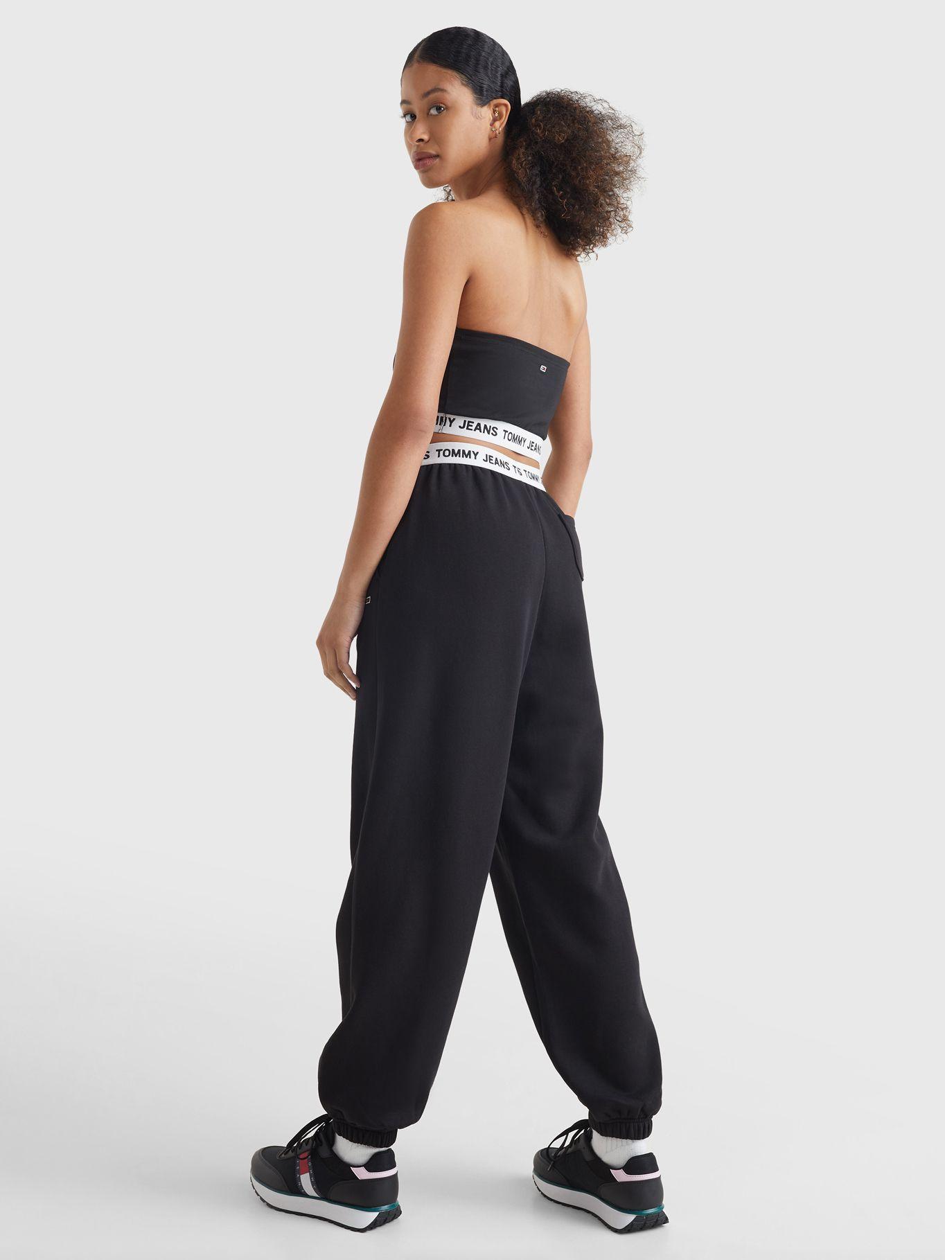 Joggers Waistband Logo Negro Tommy Hilfiger-1