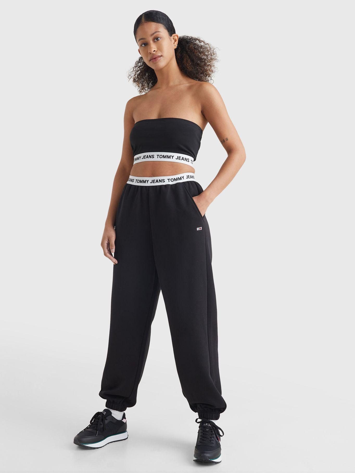 Joggers Waistband Logo Negro Tommy Hilfiger-0